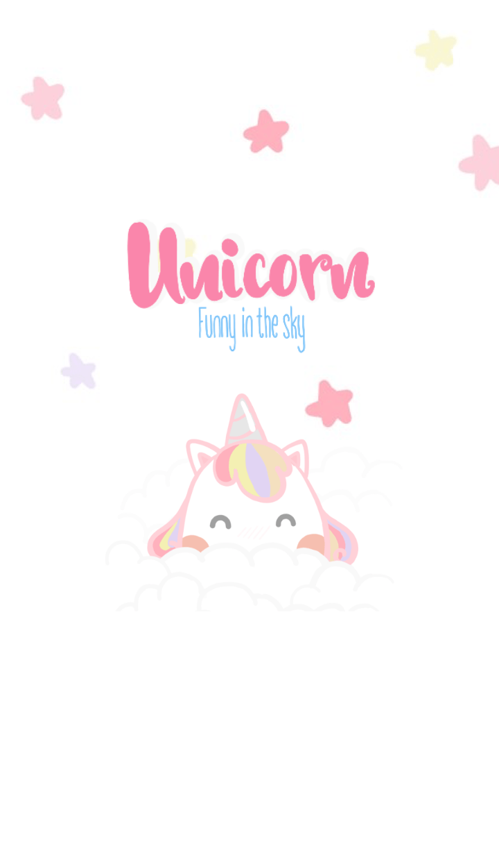 Cute unicorn phone wallpaper