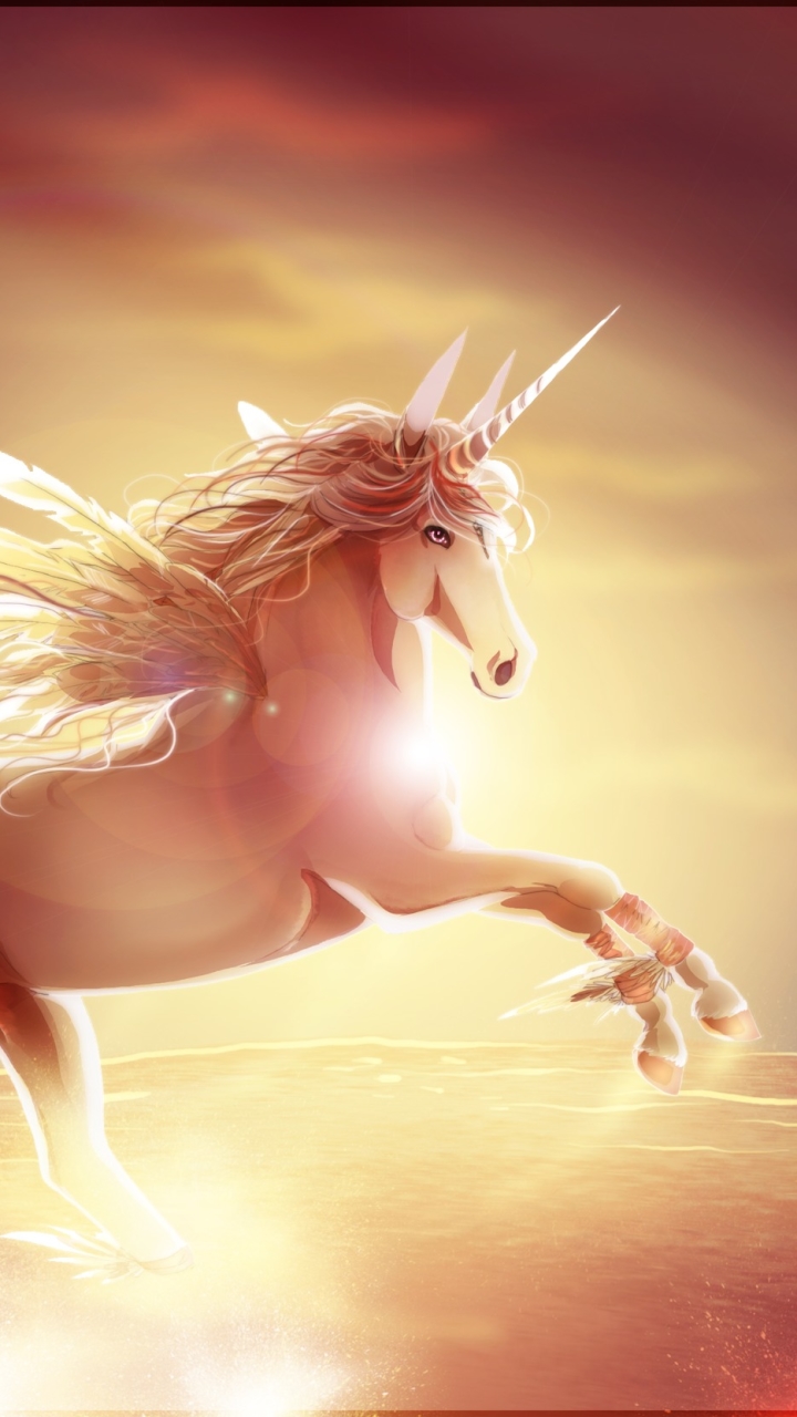 Fantasy Unicorn Phone Wallpaper