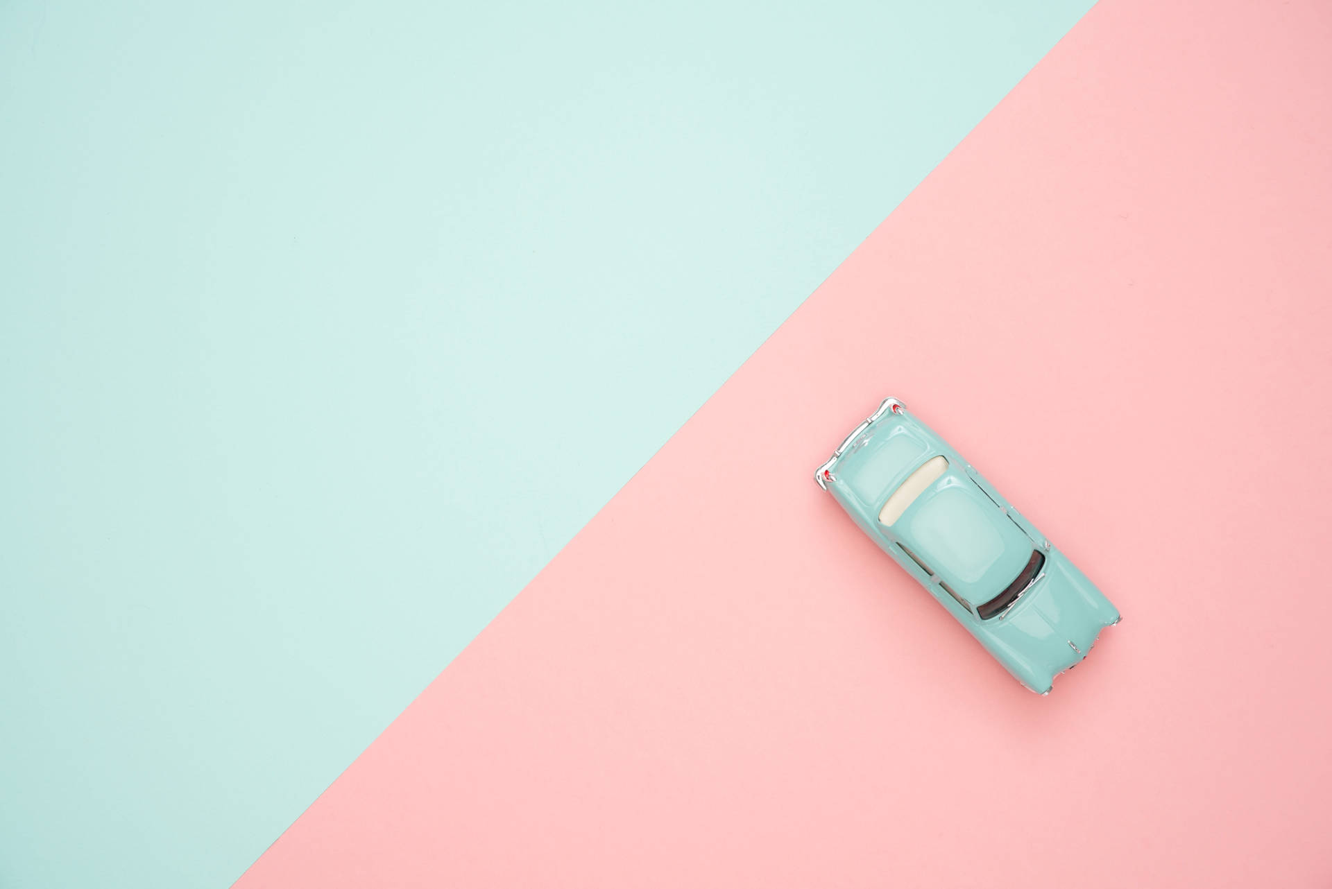 Car Pastel Aesthetic Wallpaper