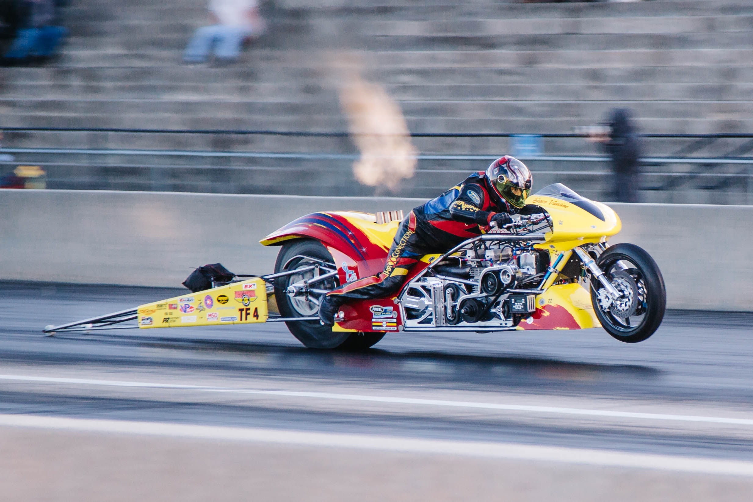 Top Fuel Motorcycle Racers Gear Up