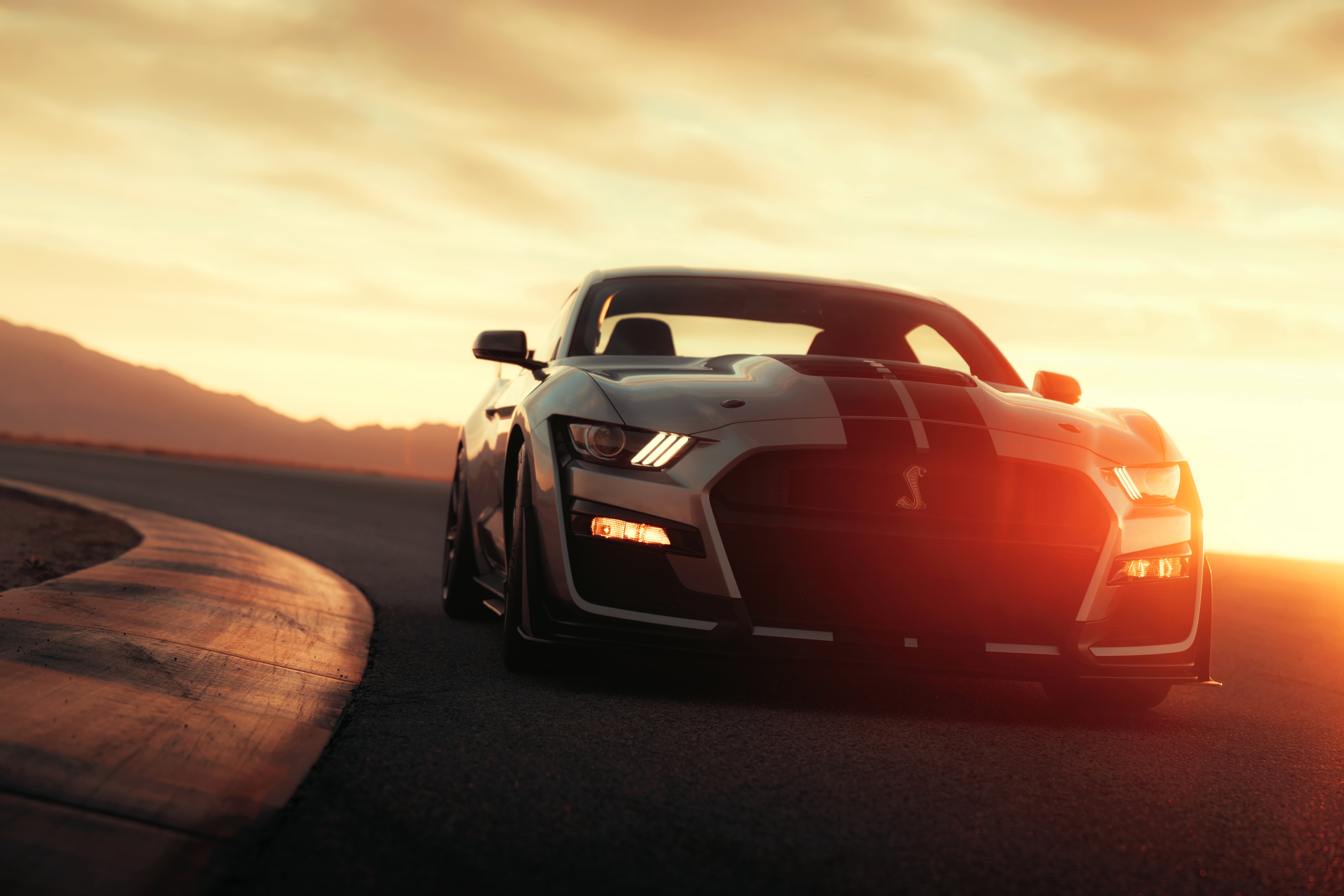 Download Silver Car Muscle Car Car Ford