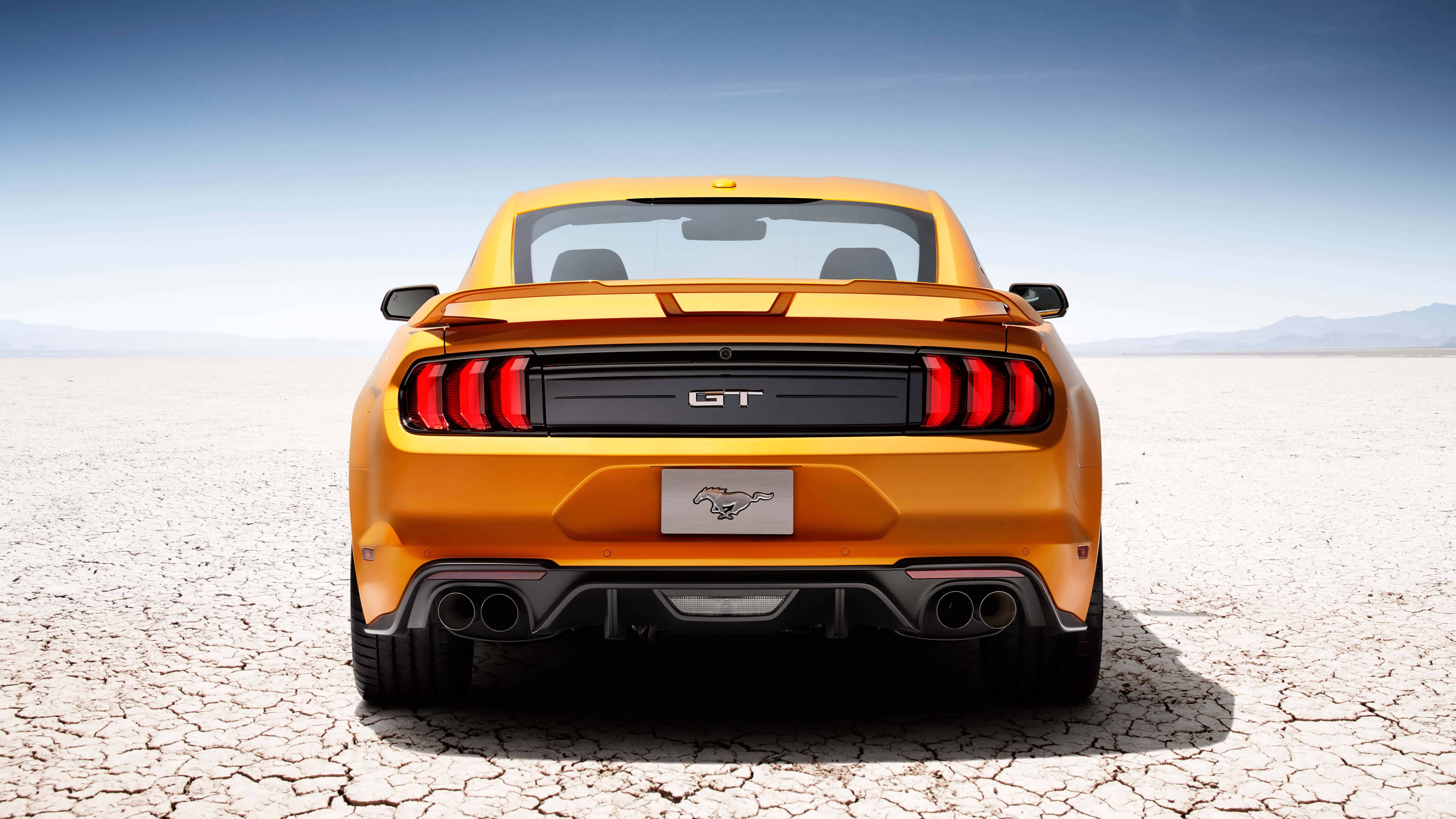 Ford Mustang 2018 V8 GT Back UHD 8K