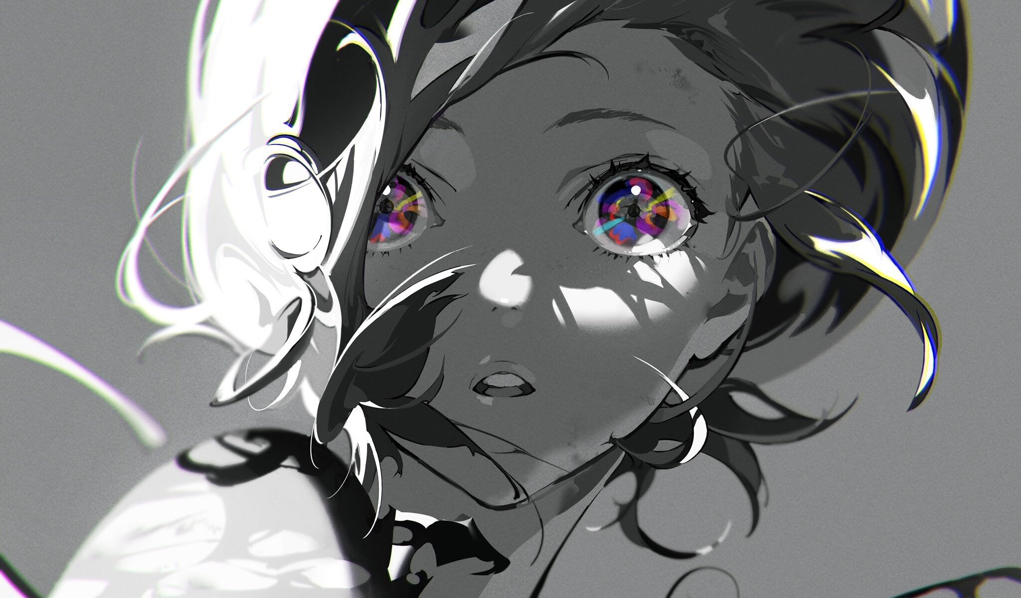 Stunning Anime Girl HD Wallpaper by 米山舞