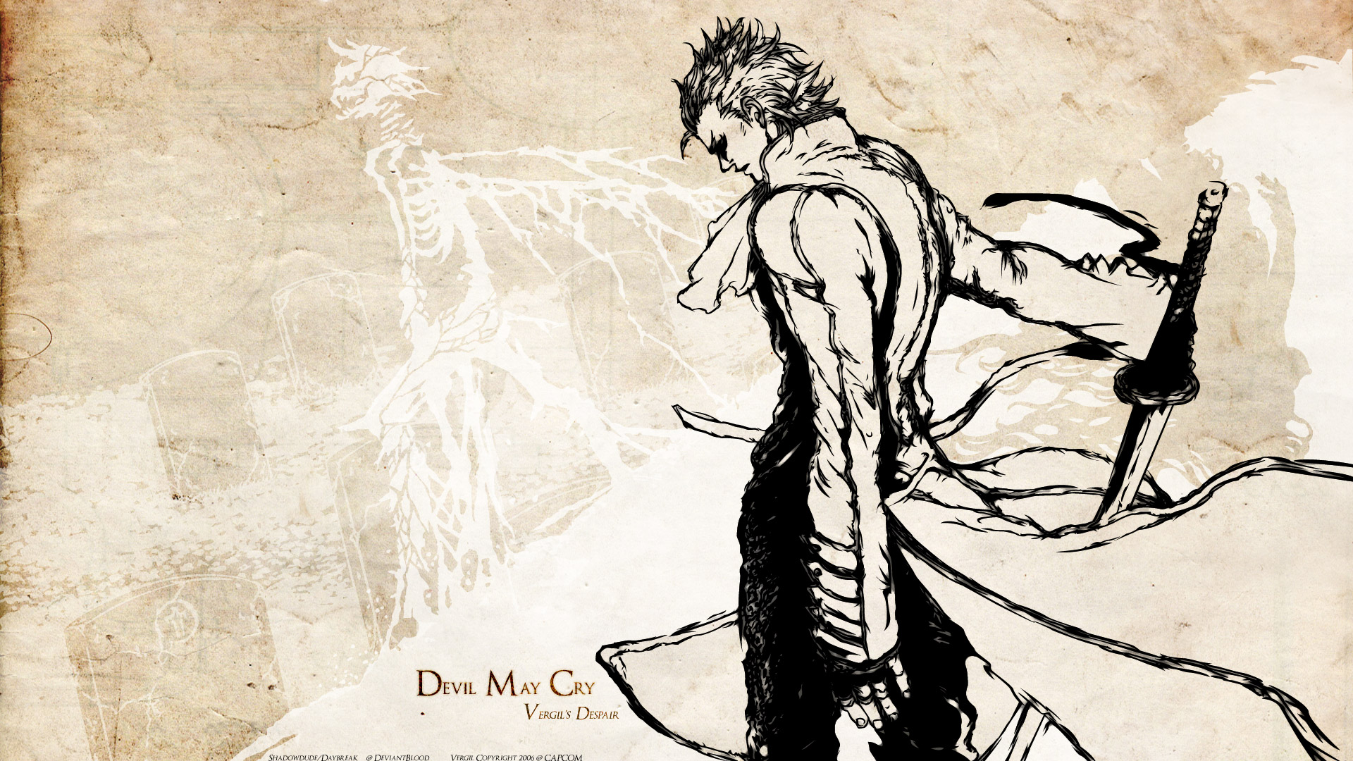 Yamato (Devil May Cry) wallpaper