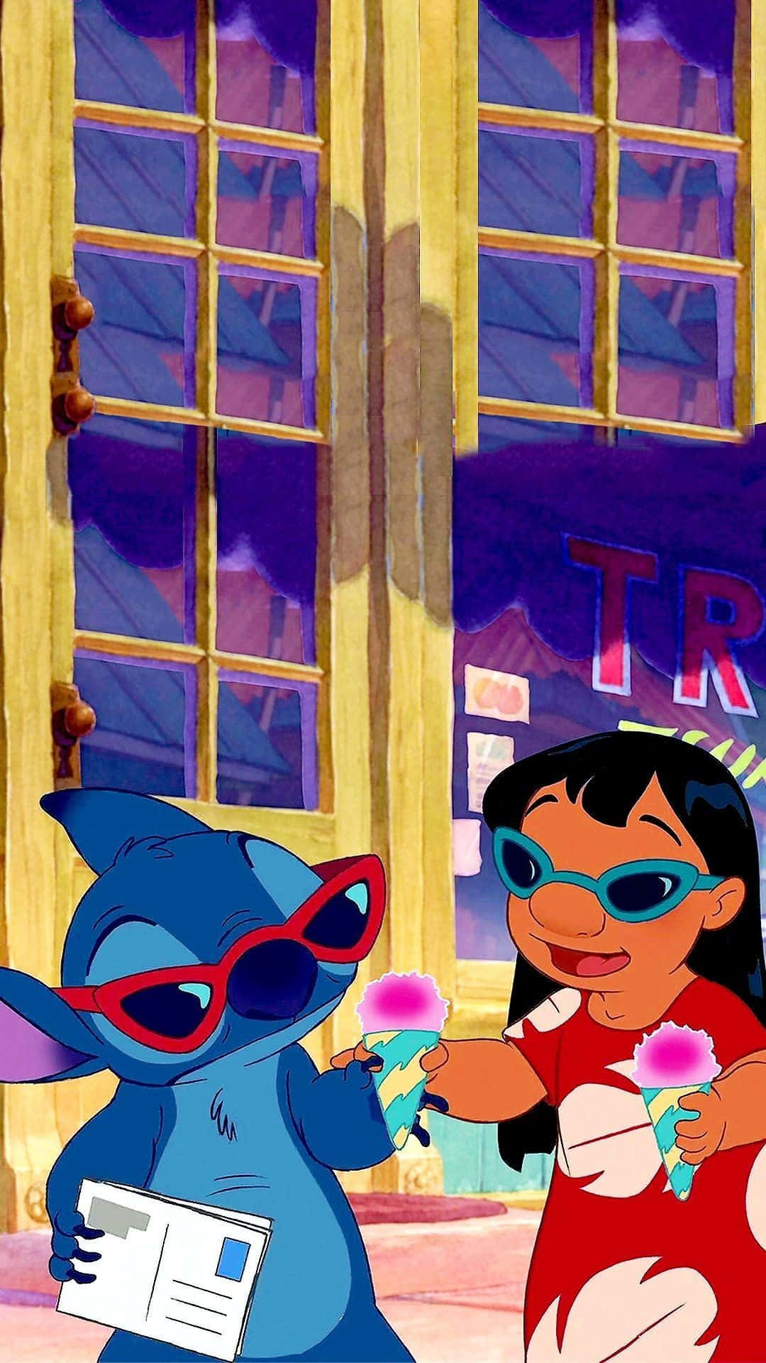 Download Stitch and Lilo have an