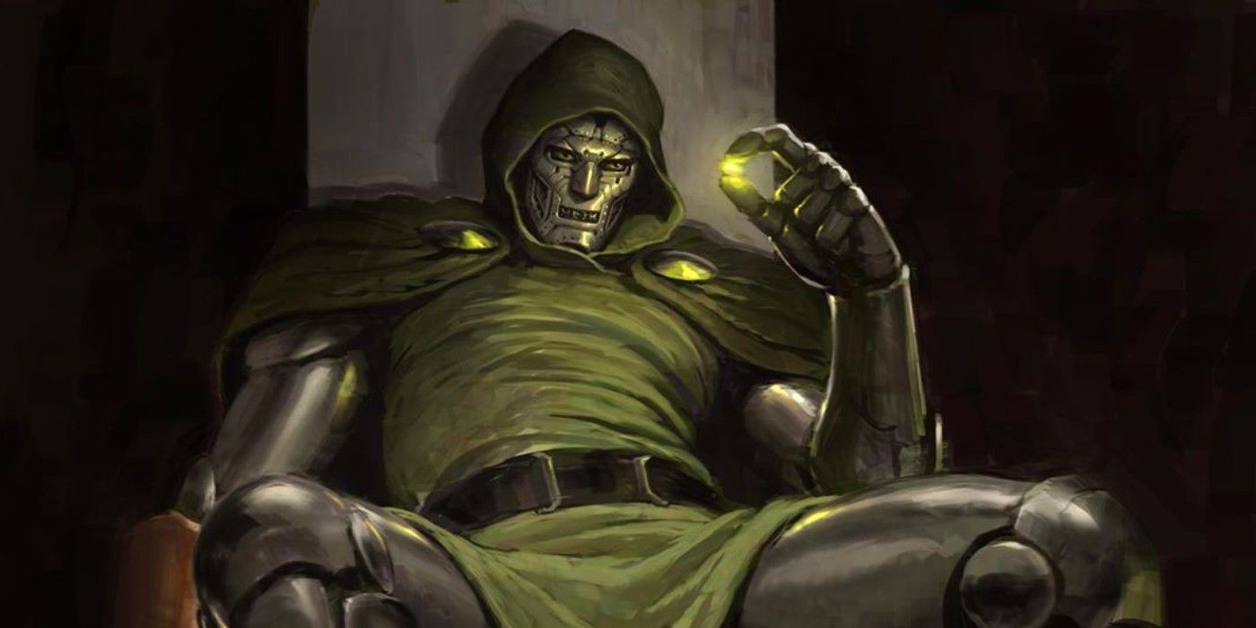 Doctor Doom Wields Infinity Gauntlet