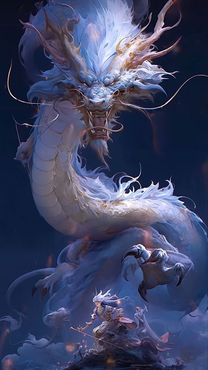 Mythical dragon wallpaper