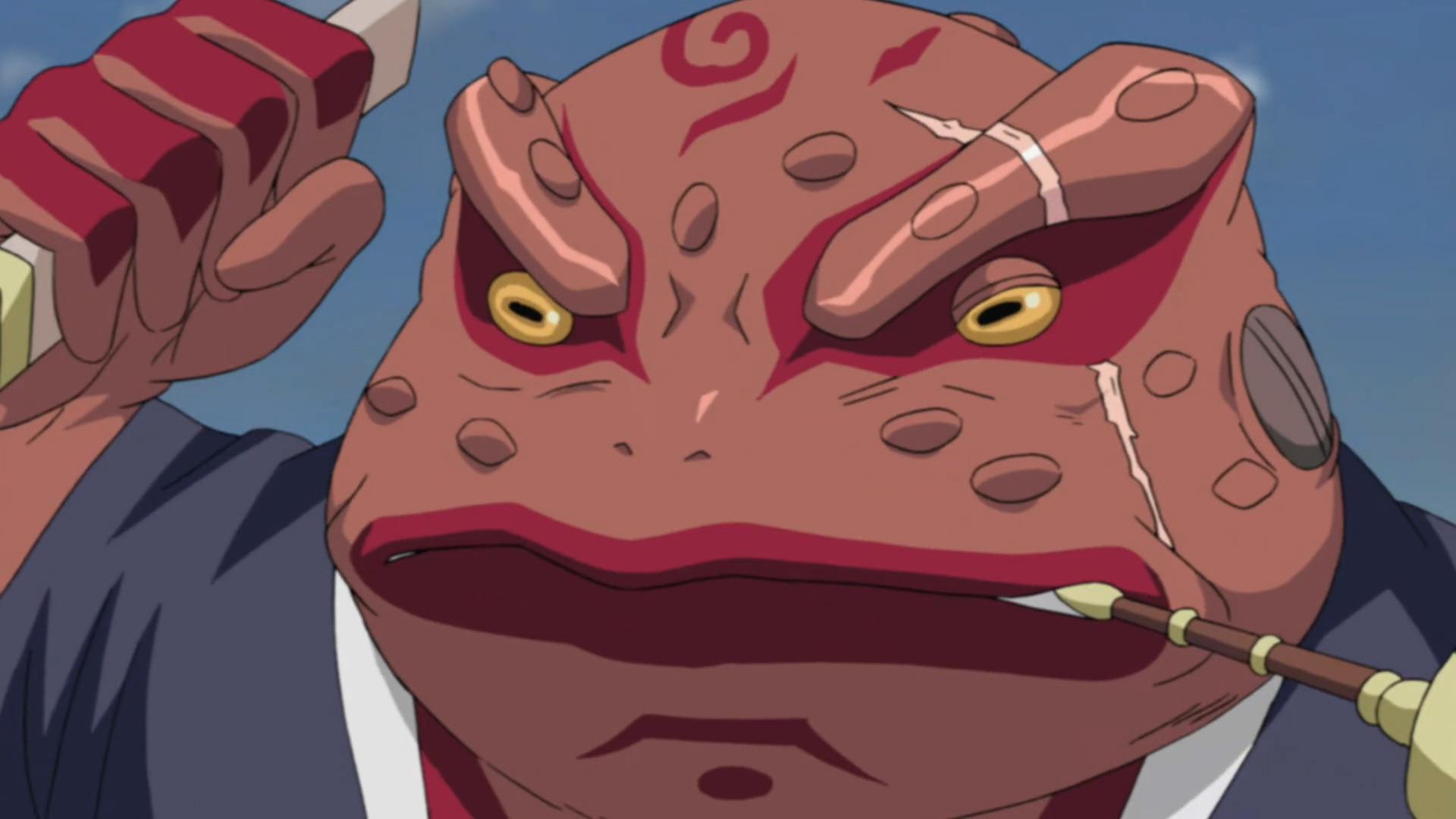 seal a summoning animal like Gamabunta