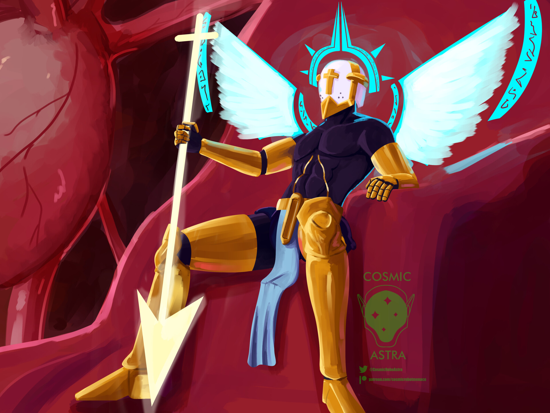 Gabriel Patreon painting