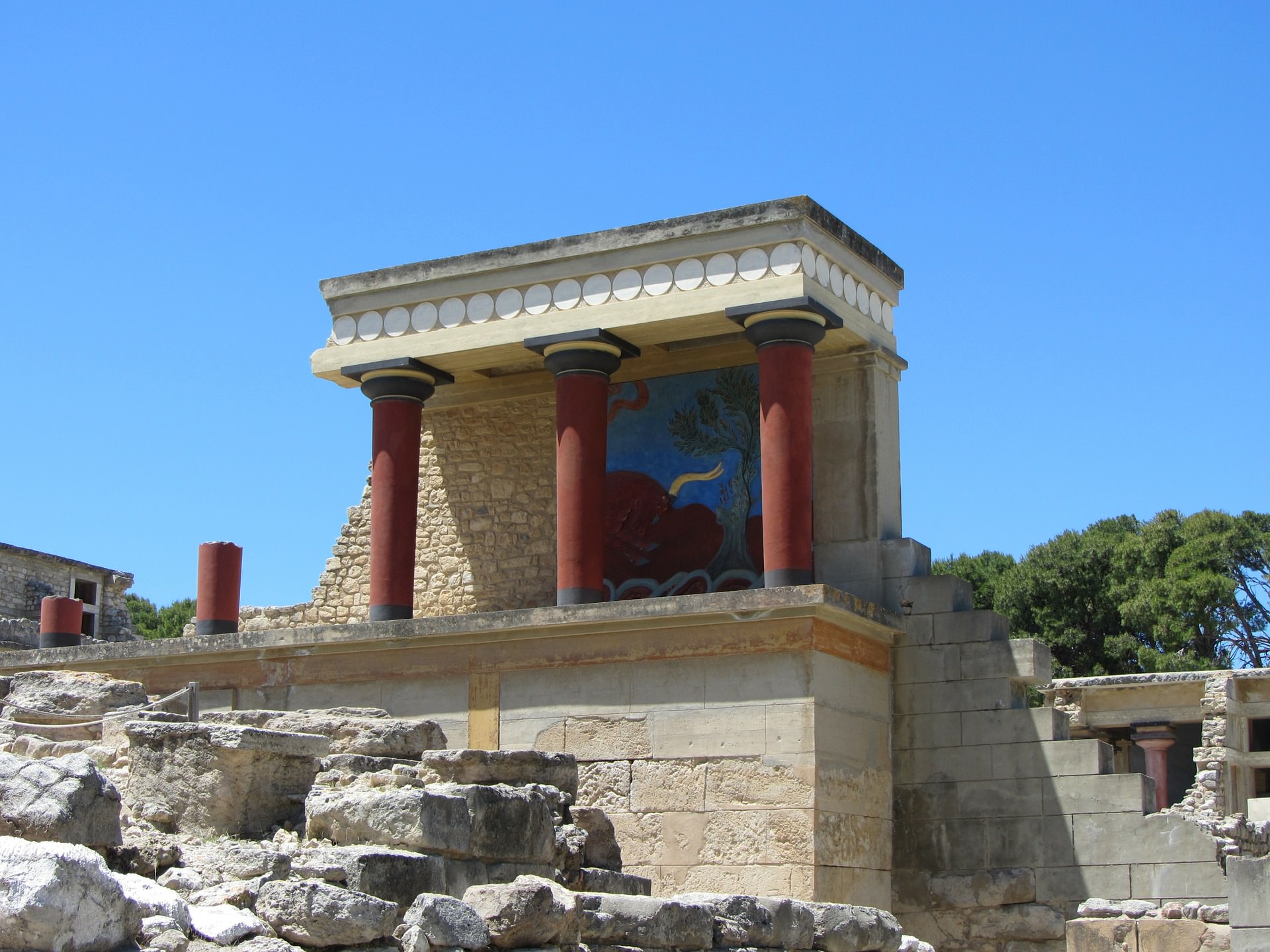Minoan Palaces in Ancient Greece