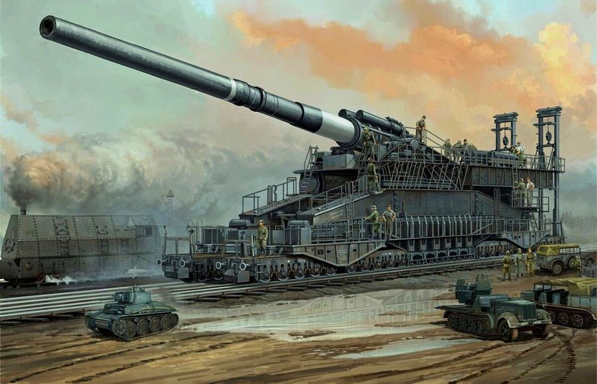 Schwerer Gustav. The Wolfenstein Fanon