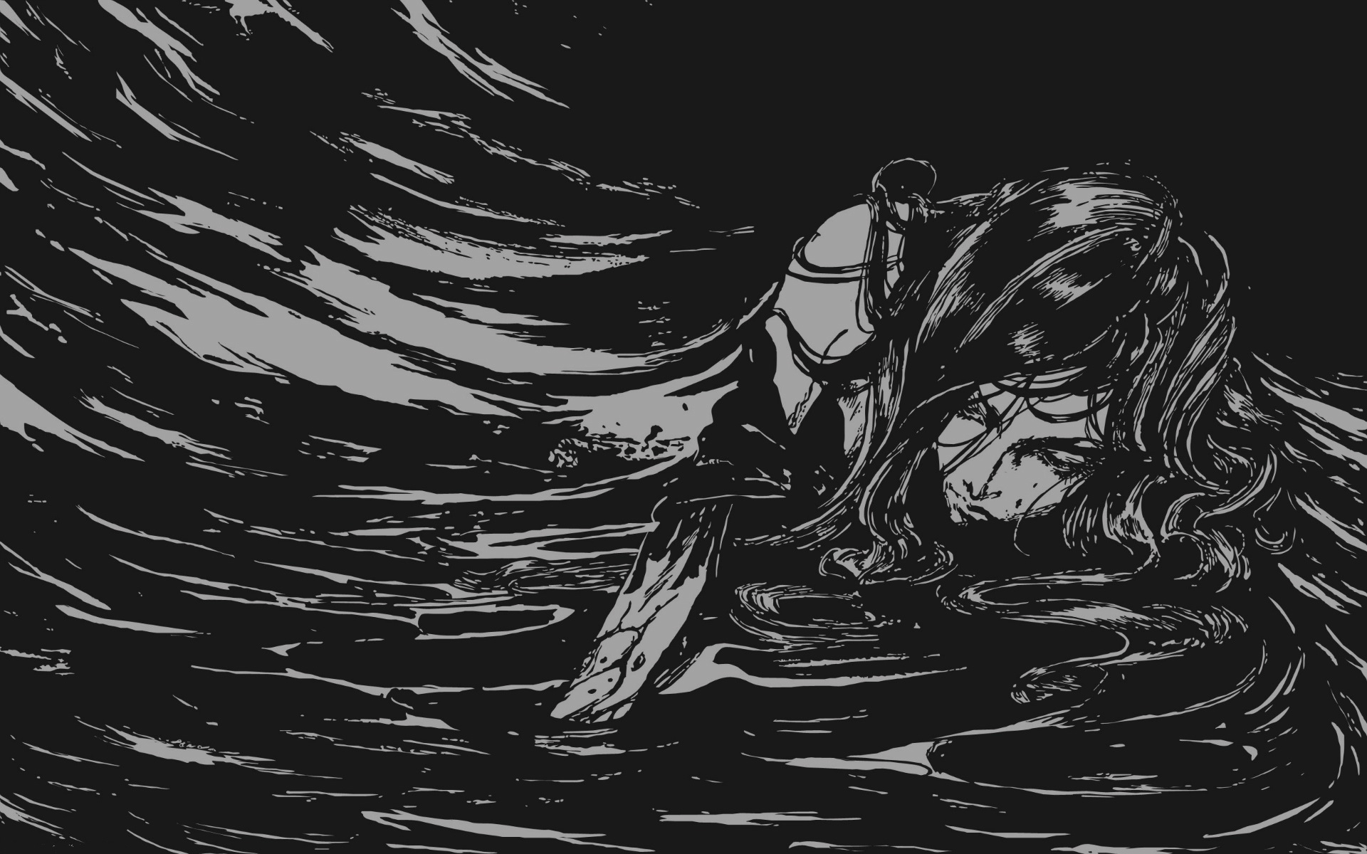 Ayami Kojima art, loneliness, pain