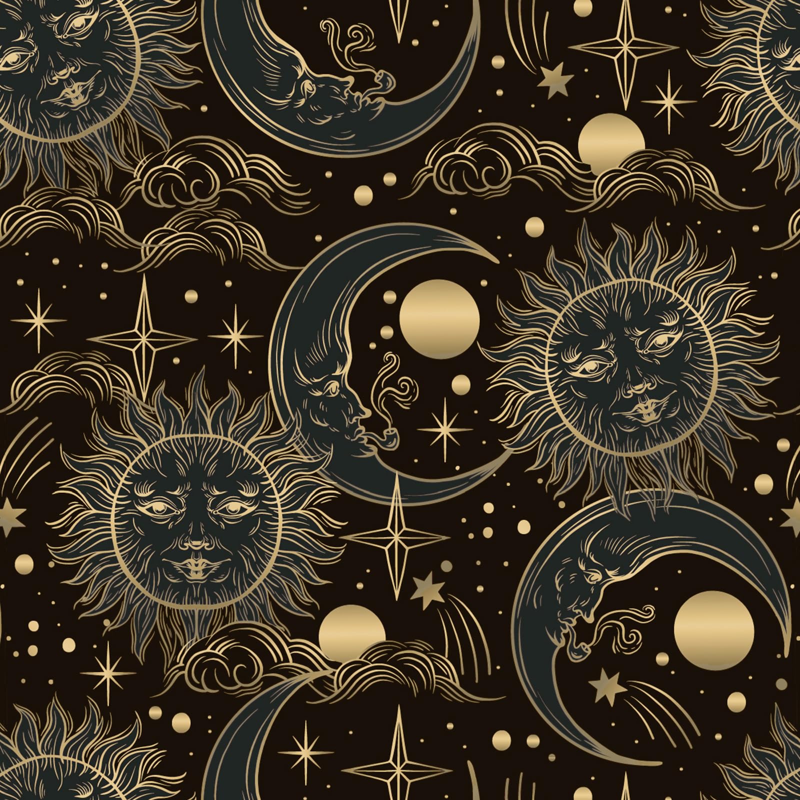 WENMER Celestial Wallpaper 17.3” X 118