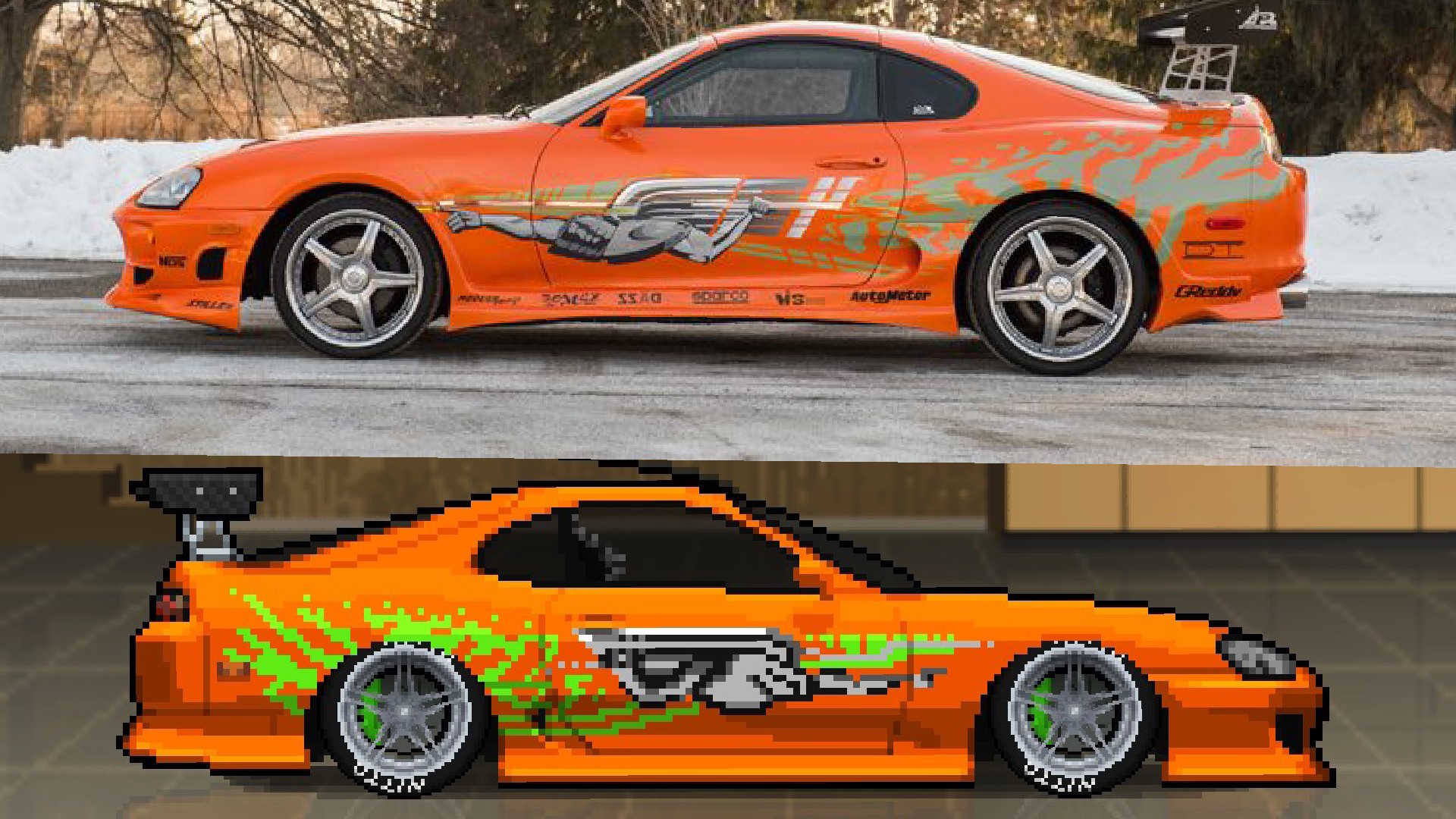 Built the Supra from FF