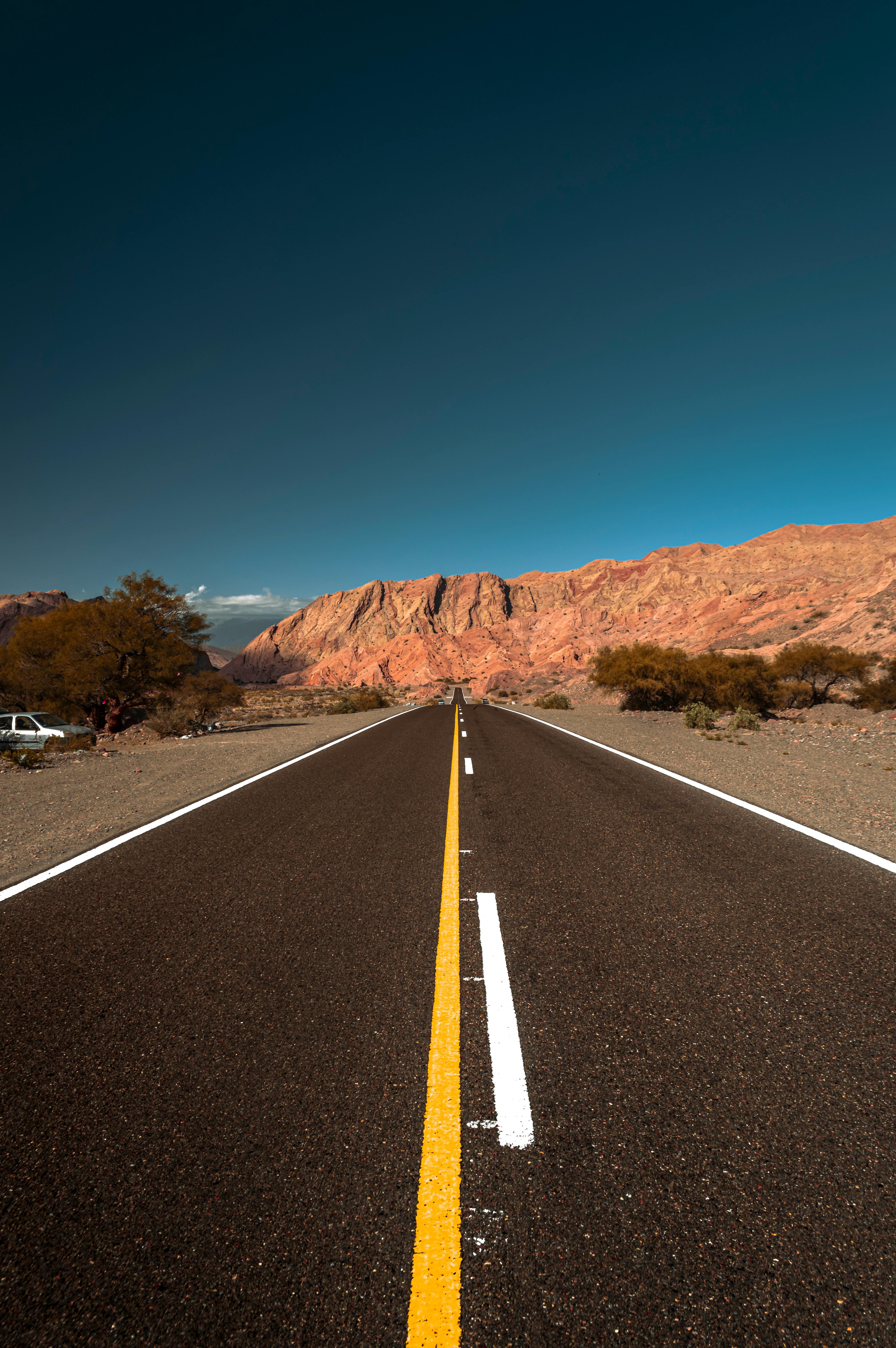 A Concrete Asphalt Road · Free