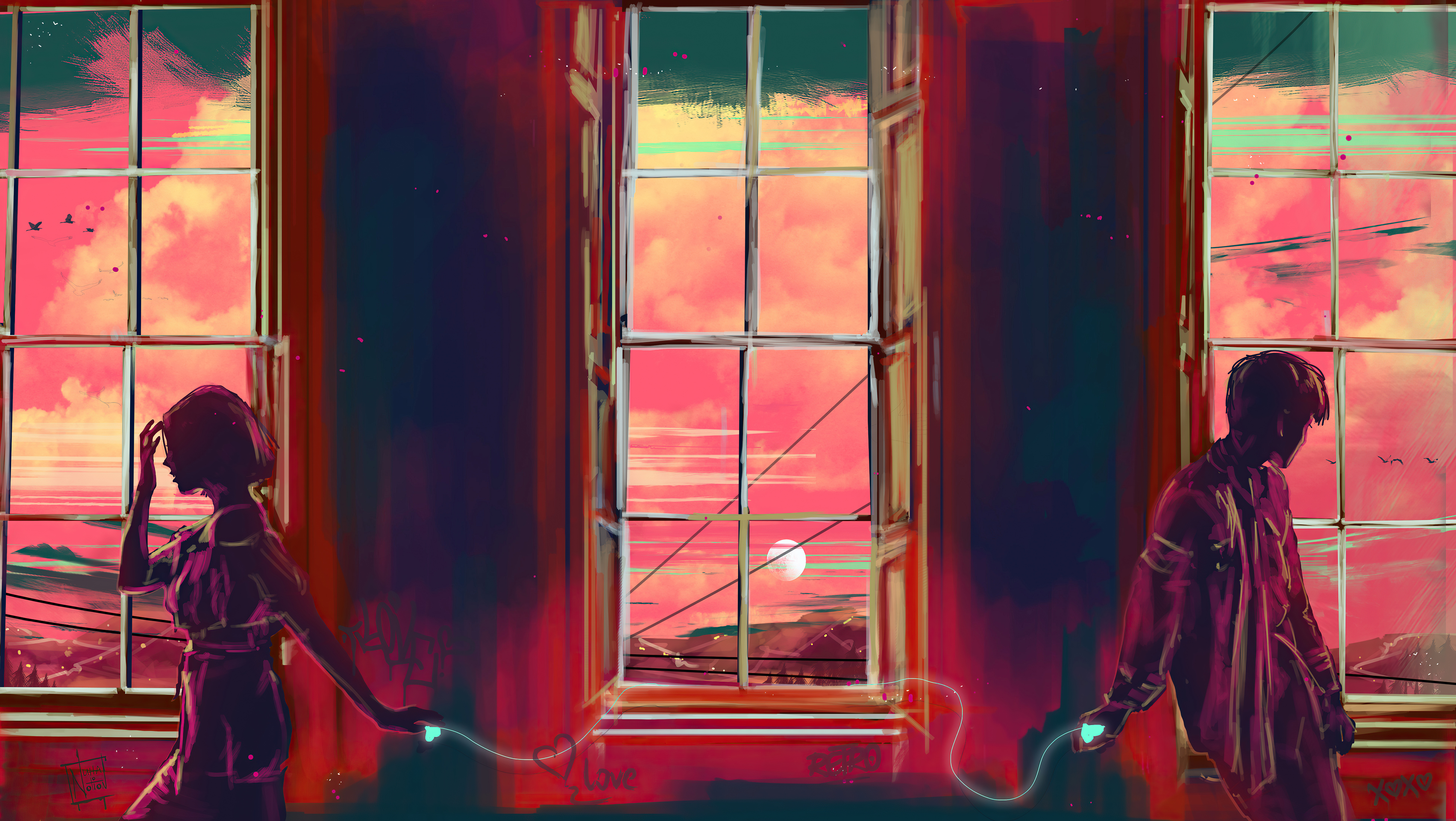 Love Next Door Wallpaper, HD Artist