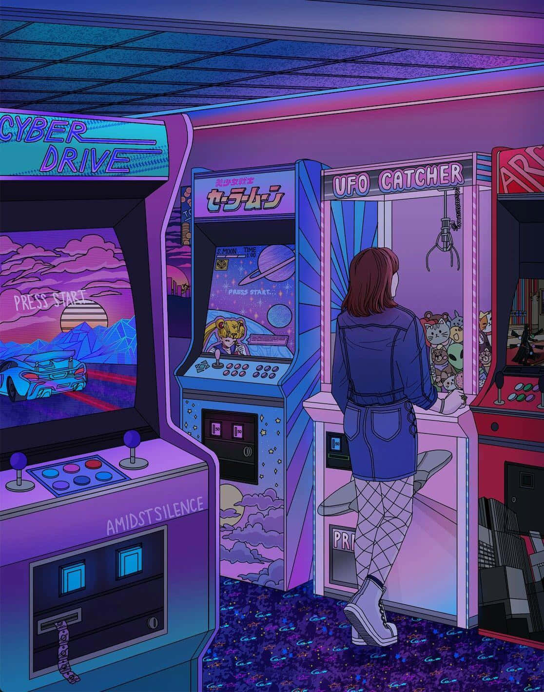 Arcade Aesthetic Wallpaper