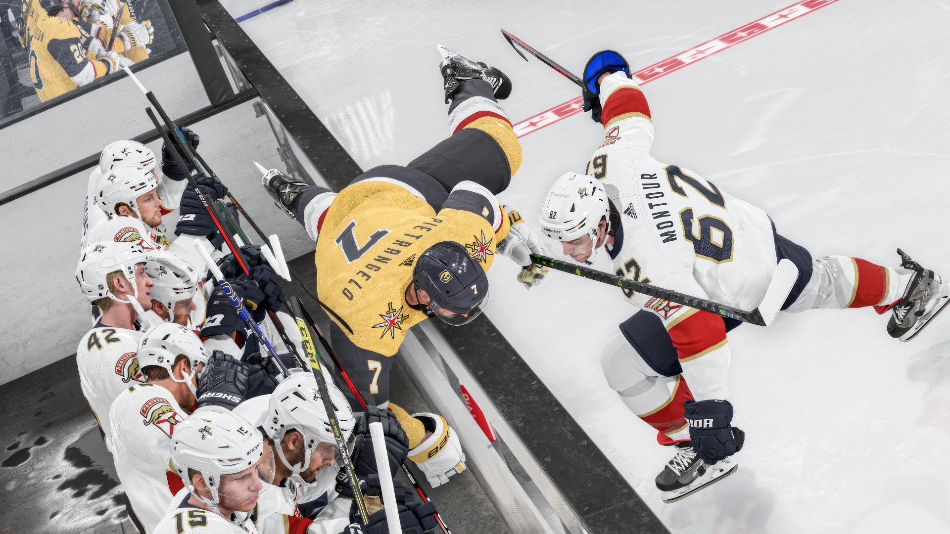NHL 24 Video Game Action HD Wallpaper