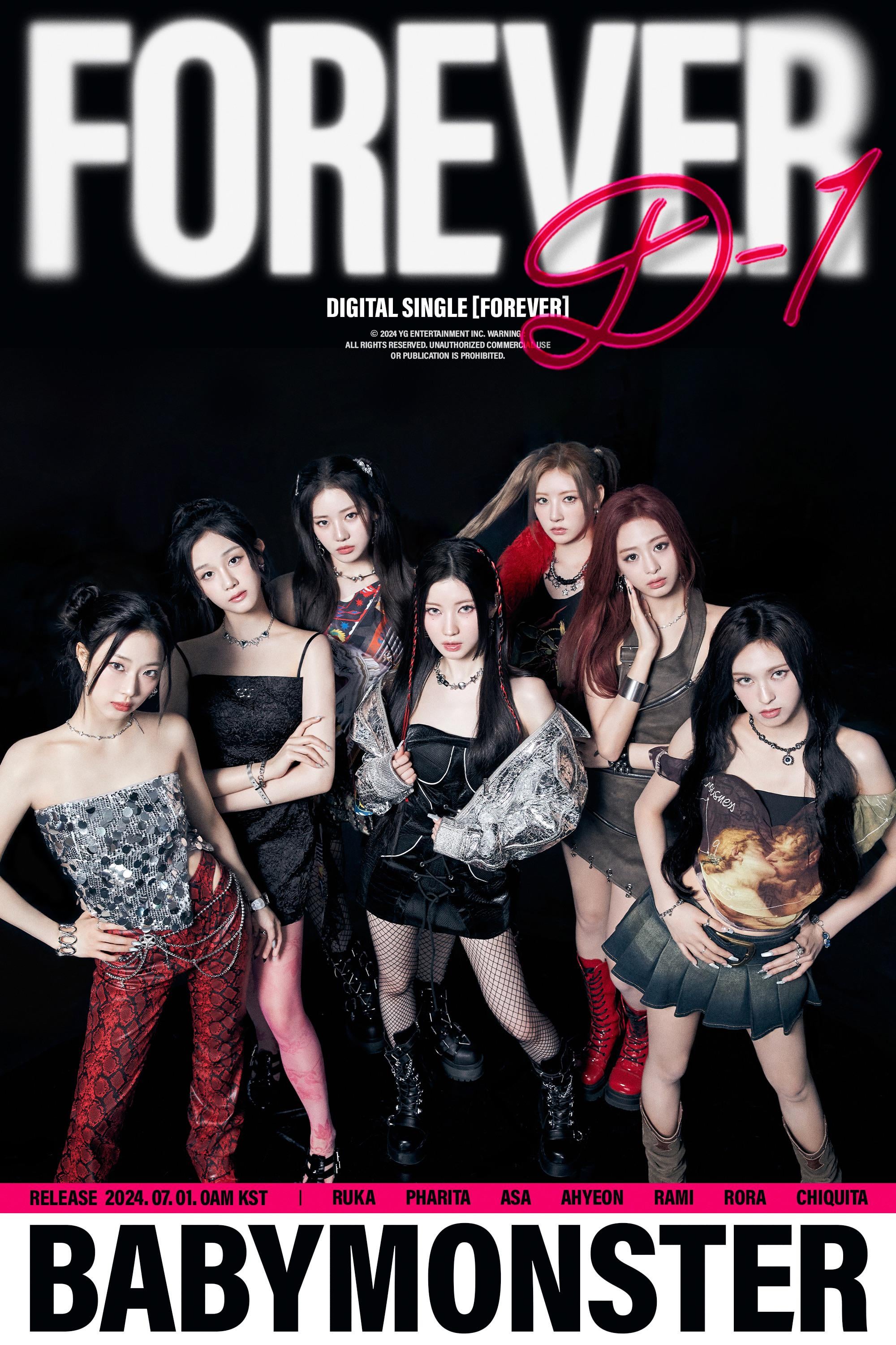 BABYMONSTER 'FOREVER' D 1 POSTER