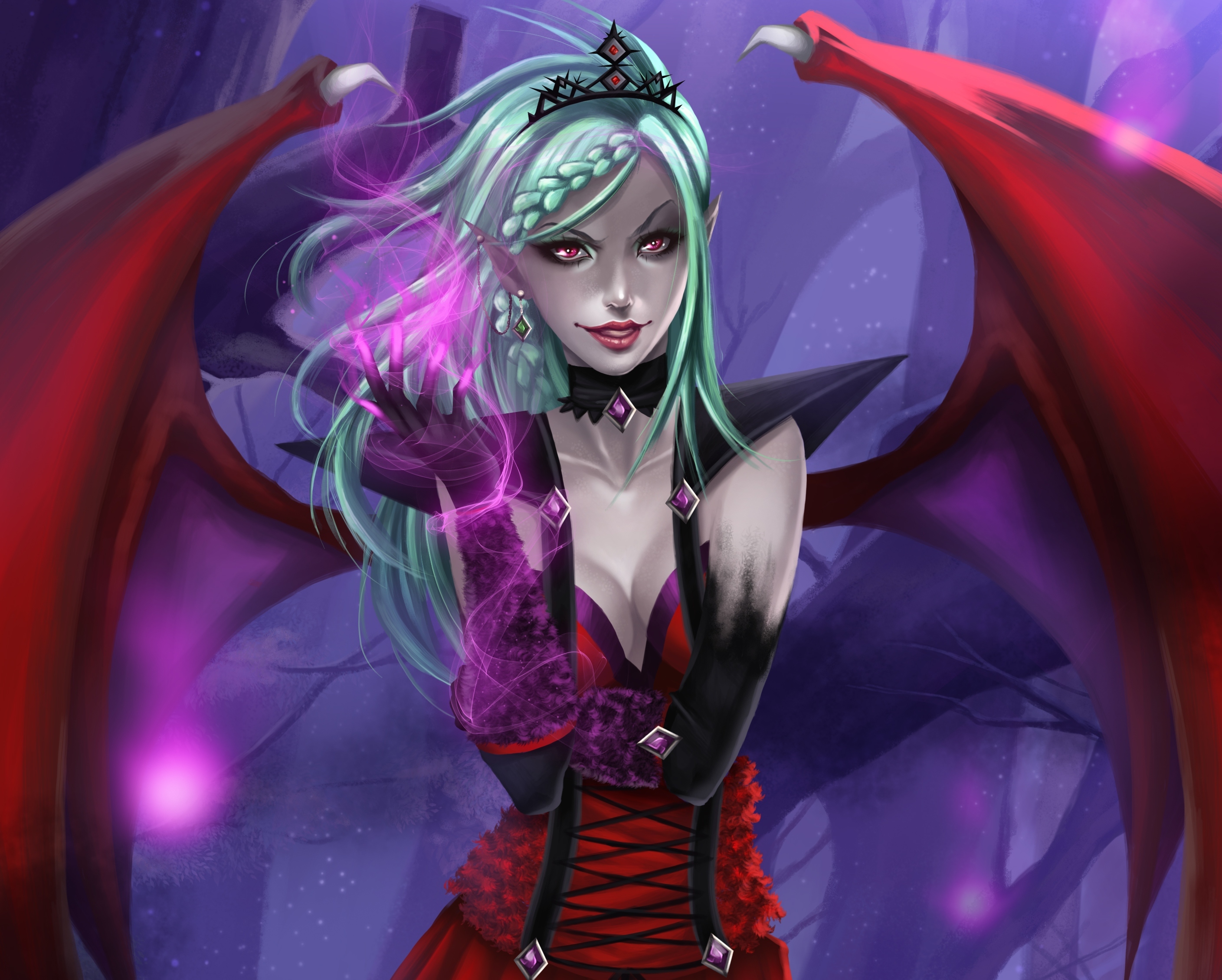 Wallpaper succubus, vampire, girl