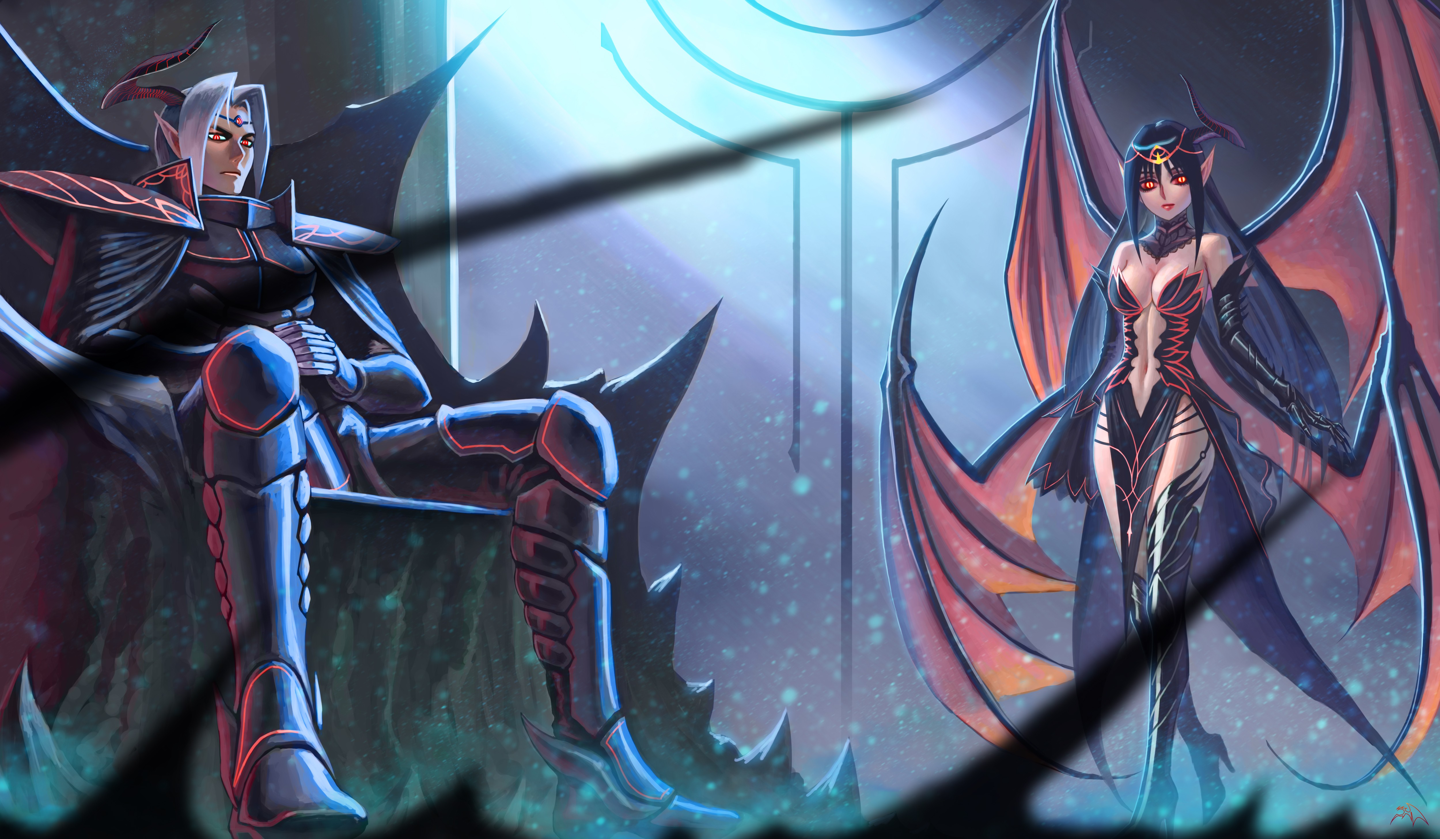 Devil, succubus, anime