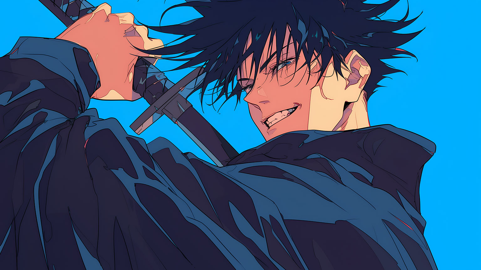 JJK Toji Fushiguro Anime Wallpaper in HD & 4K