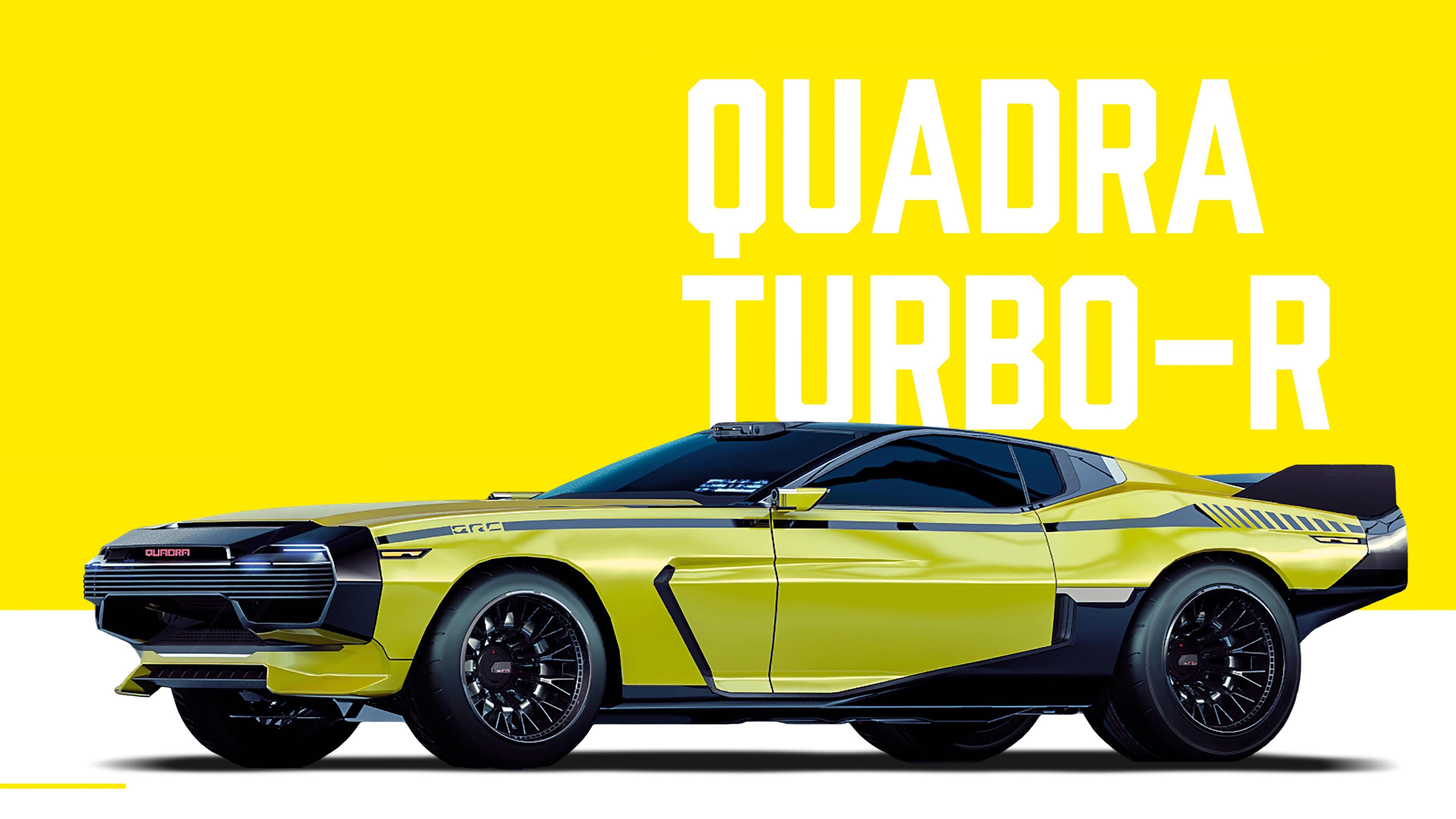 Quadra Turbo R 4K Wallpaper, R