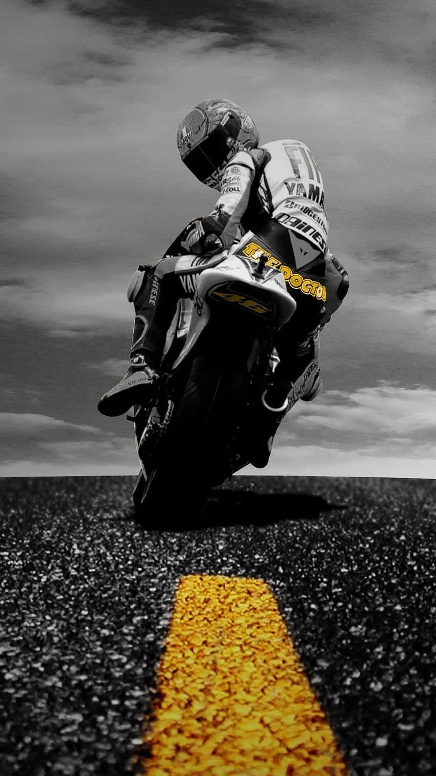 Your Motorcycle together Wallpaper