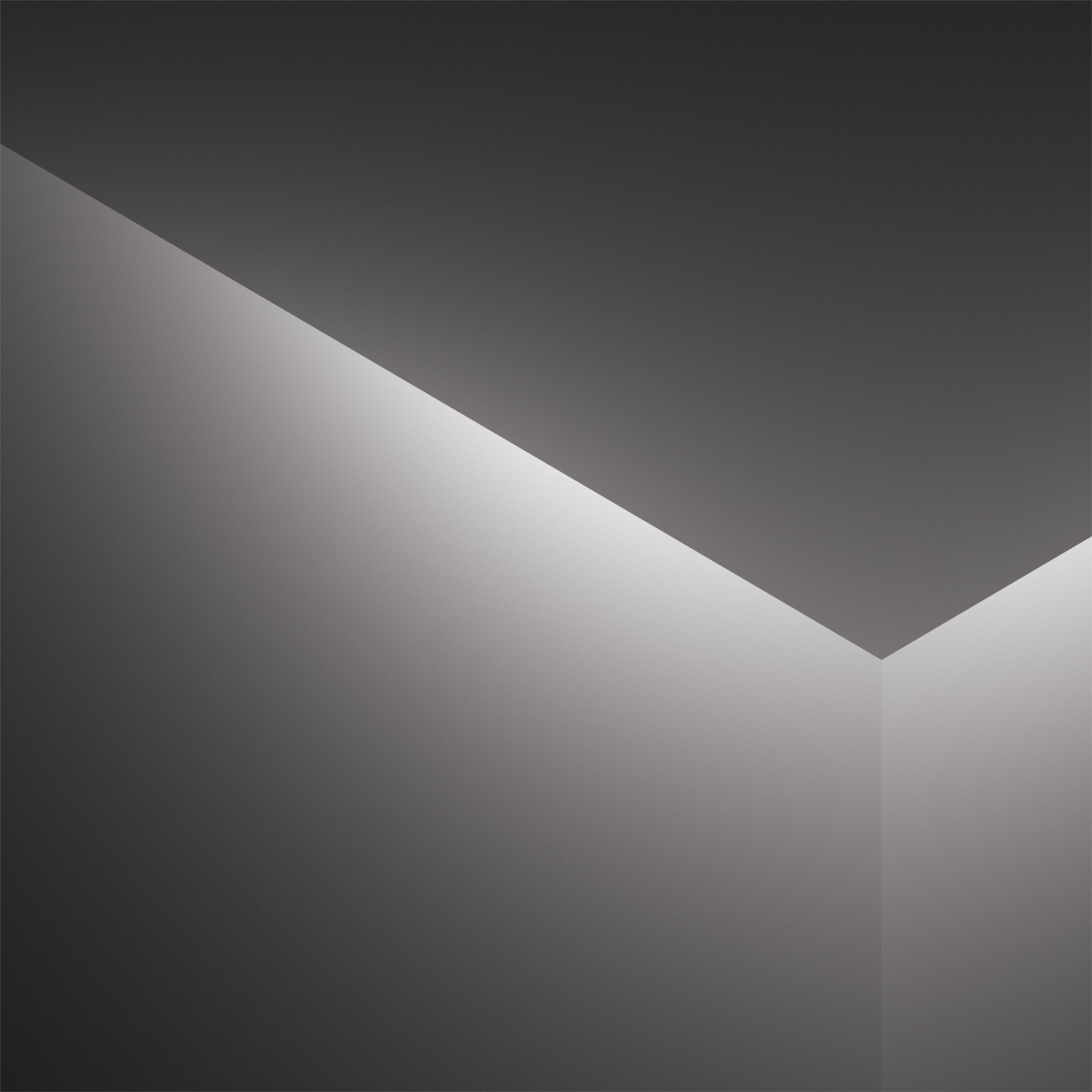 grey shadows minimal abstract 4k iPad