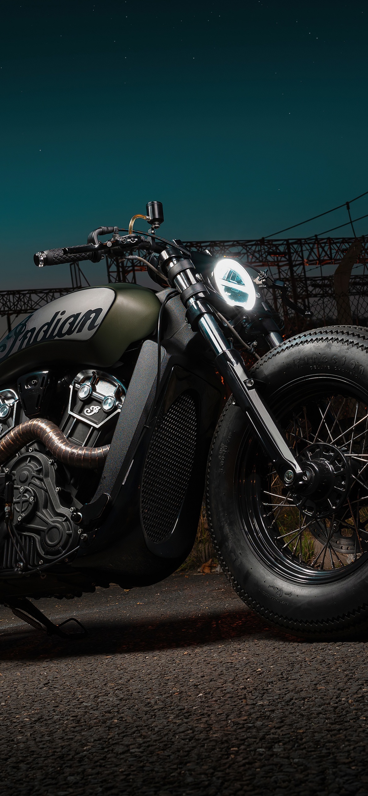 Indian Scout Bobber Envy Wallpaper 4K