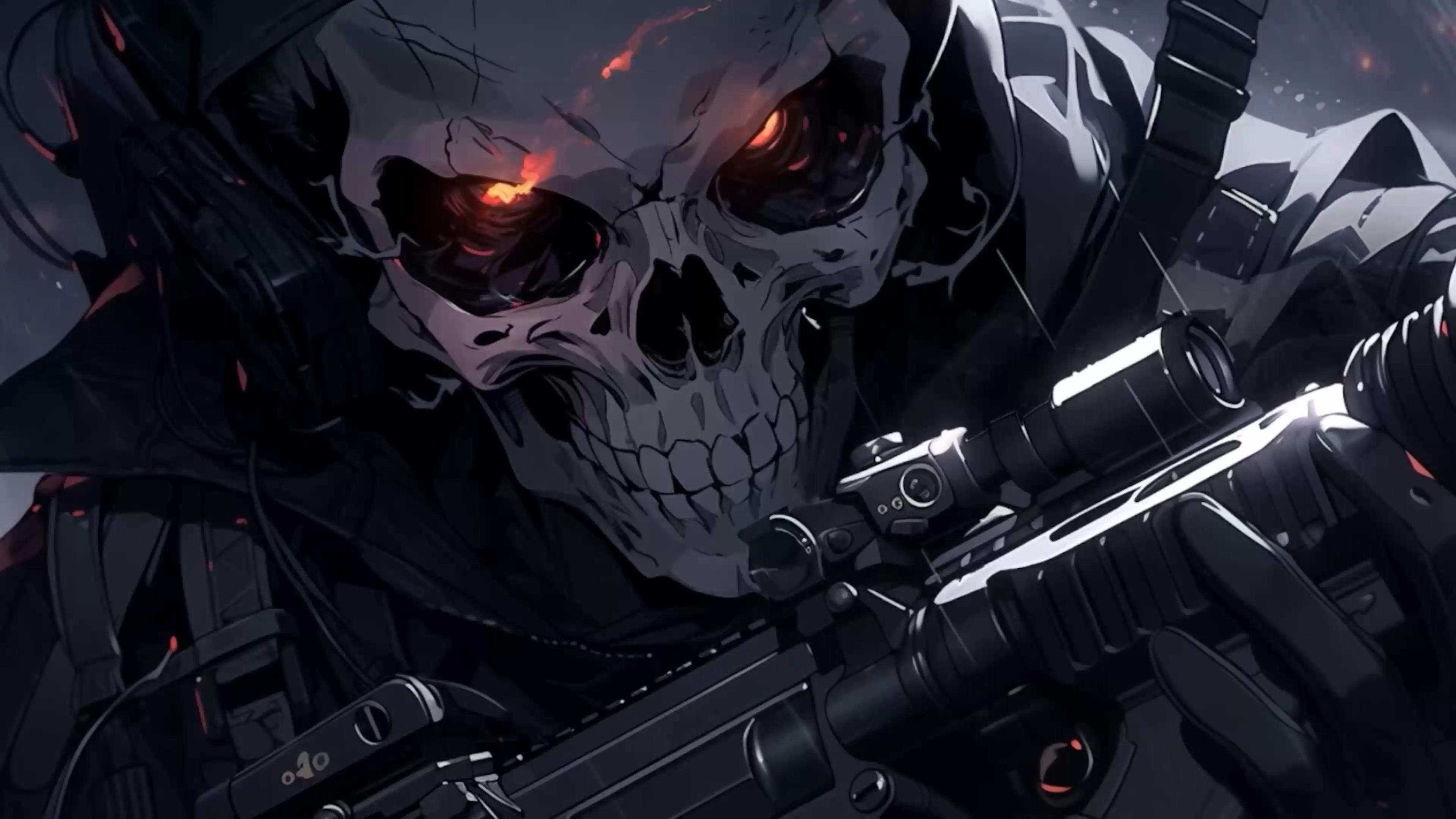 Ghost Riley Live Wallpaper