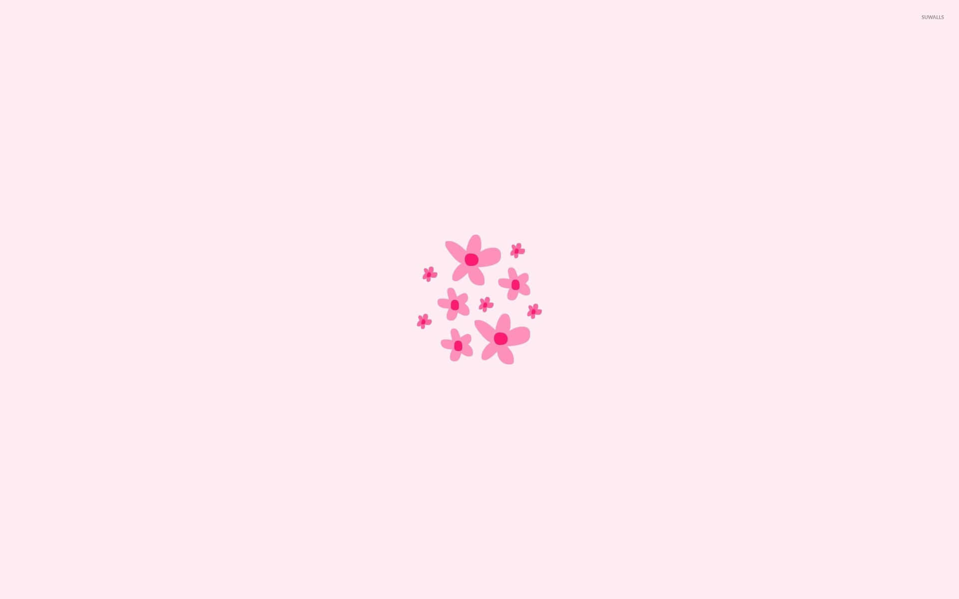 Download Abstract pink wall painting inspired by minimalist art. Wallpaper