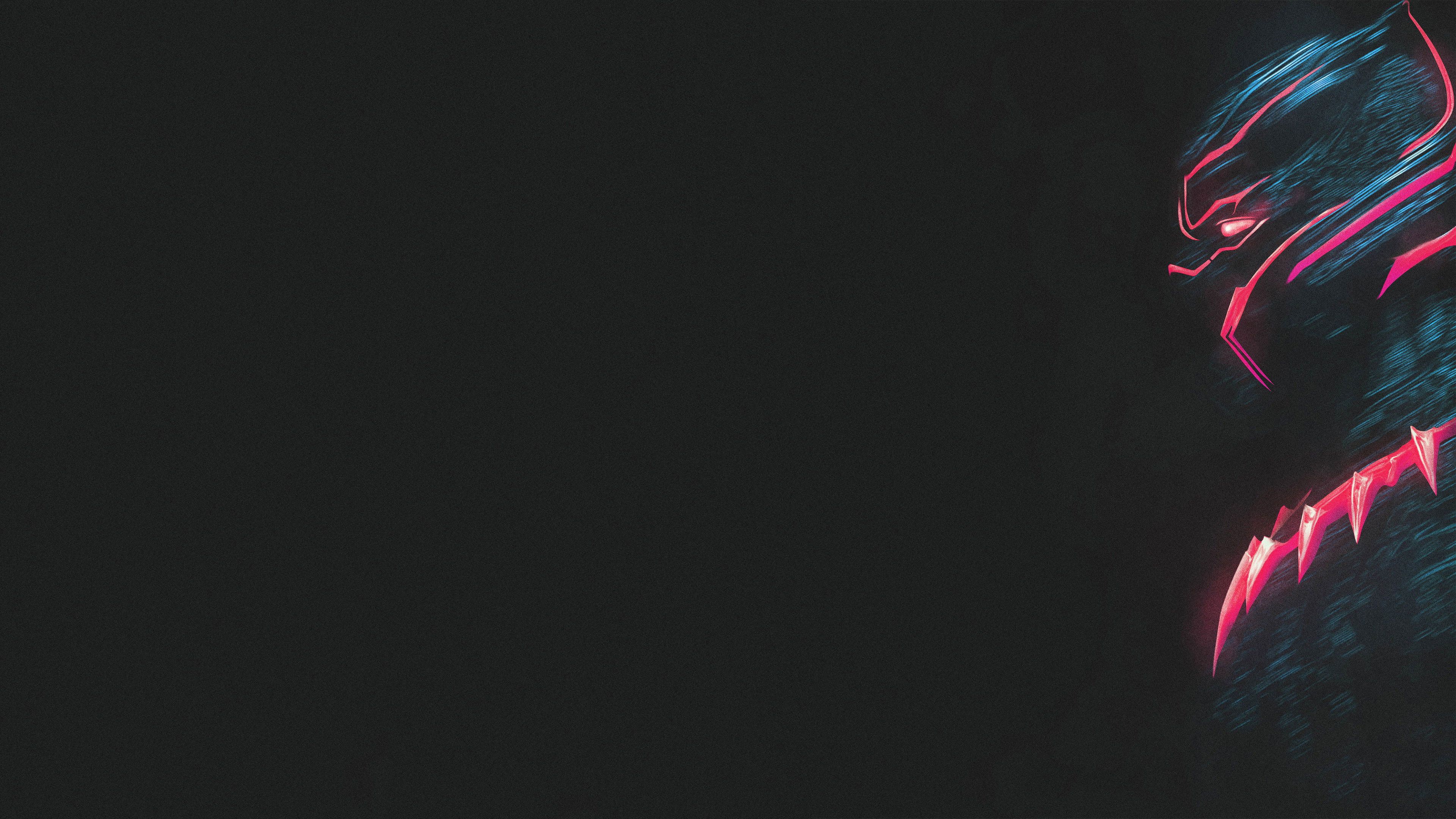 Wallpaper Black Panther, Artwork