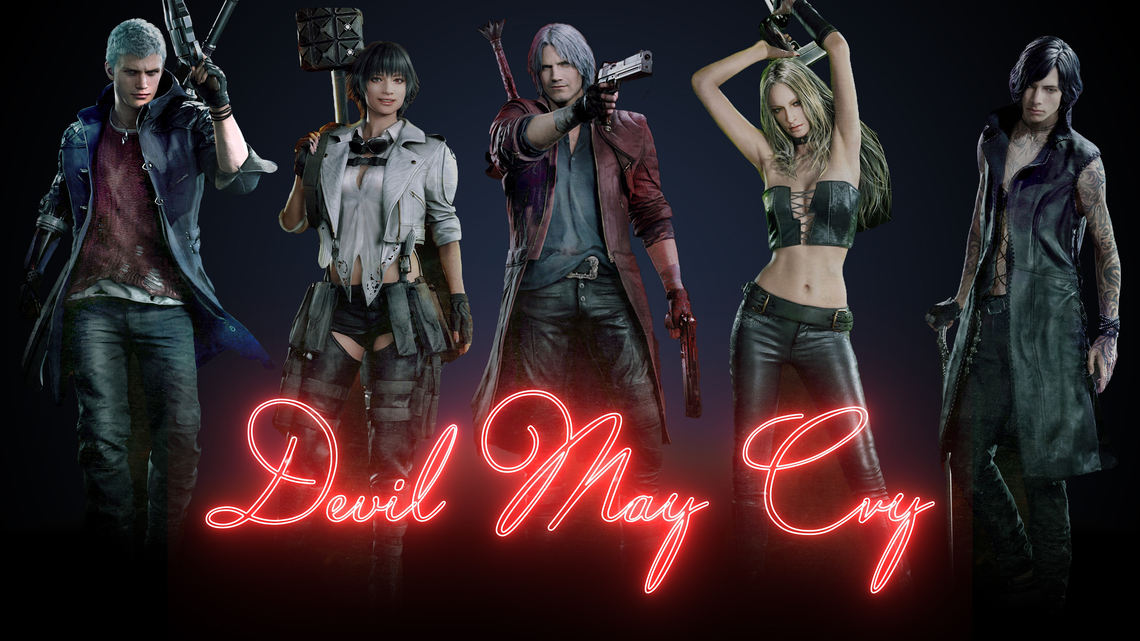 Download Video Game Devil May Cry 5 4k