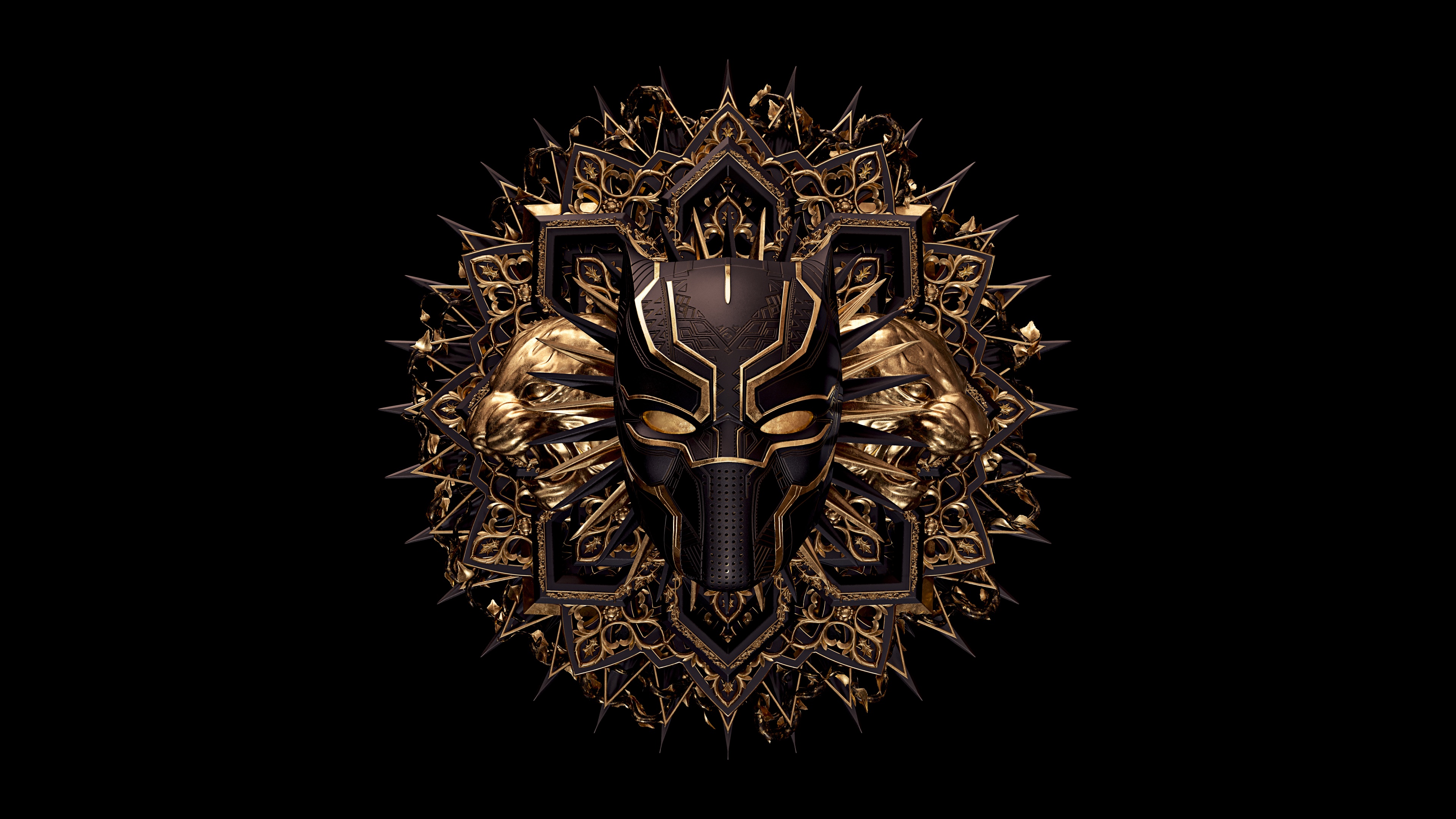 Black Panther Wallpaper 4K, Marvel