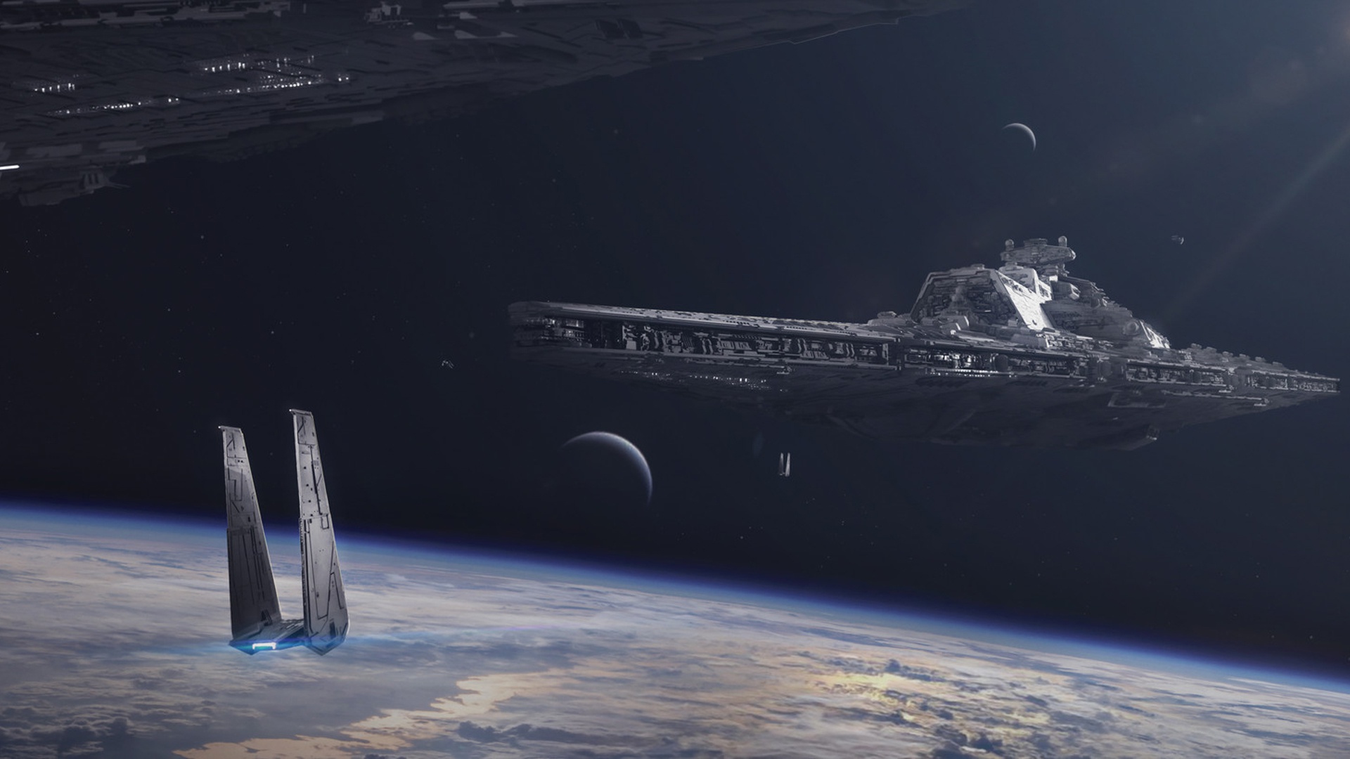Star Wars Star Destroyer Sci Fi Spaceship Wallpaper By Julian Calle