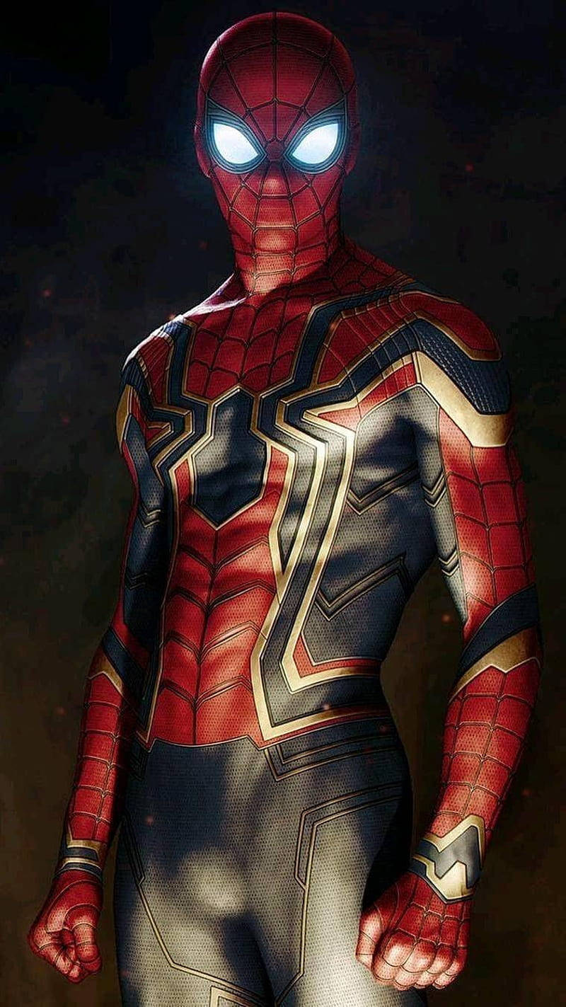 iPhone 11 Black Spiderman Wallpaper