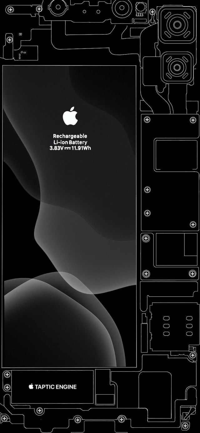 Made some wallpaper for iPhone 11