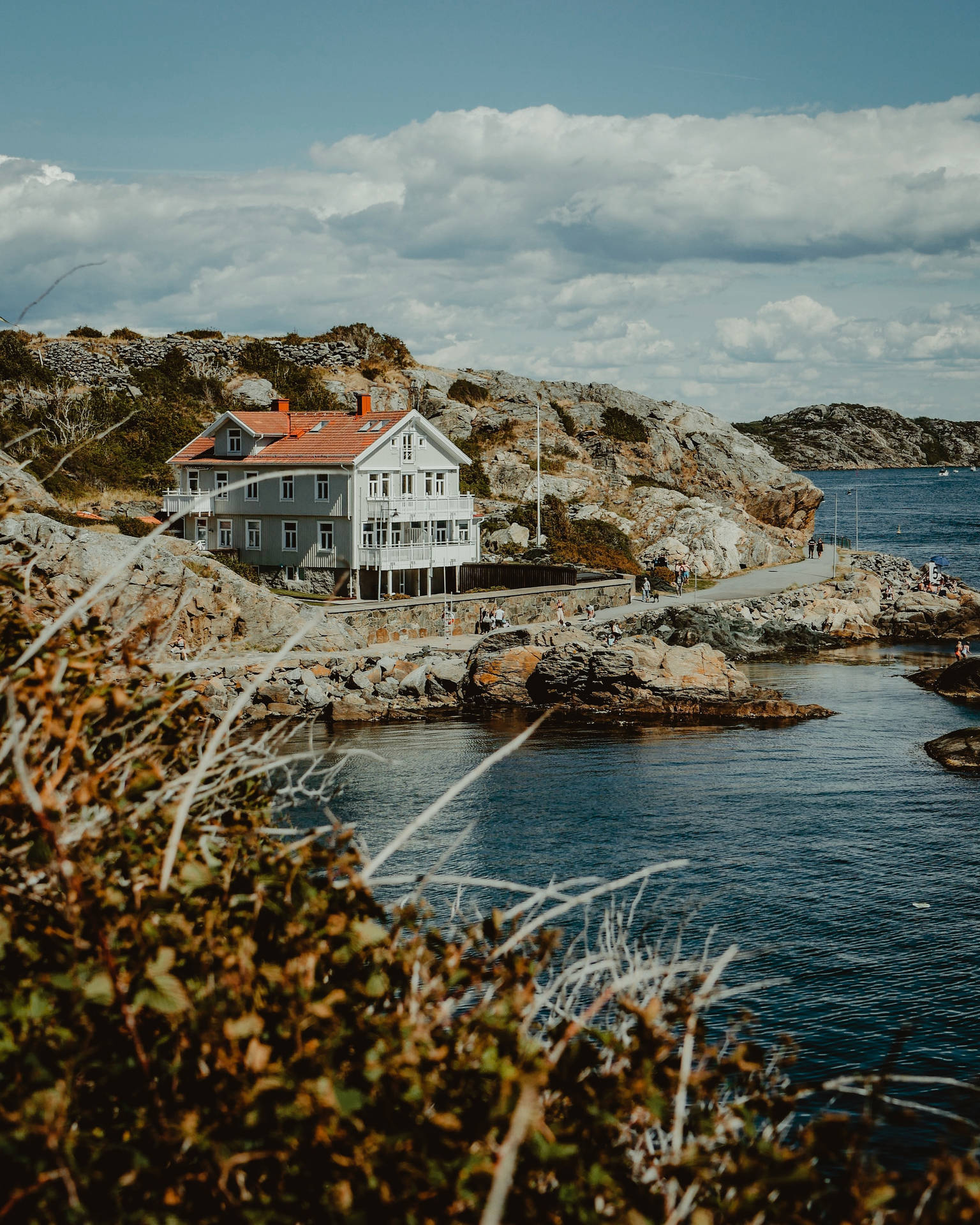 Sweden Gothenburg Cottage Wallpaper