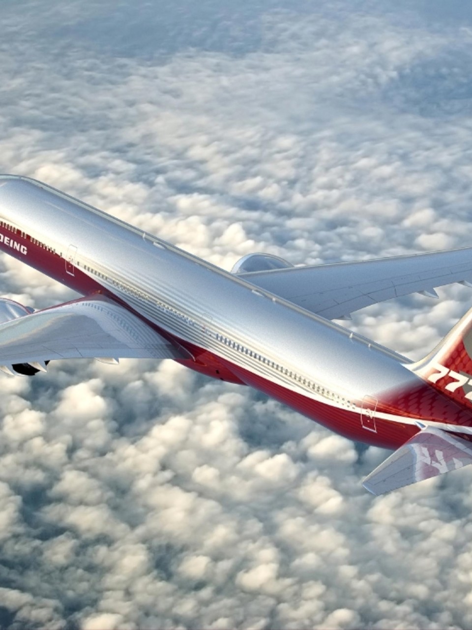 Door blows off Boeing 777X during