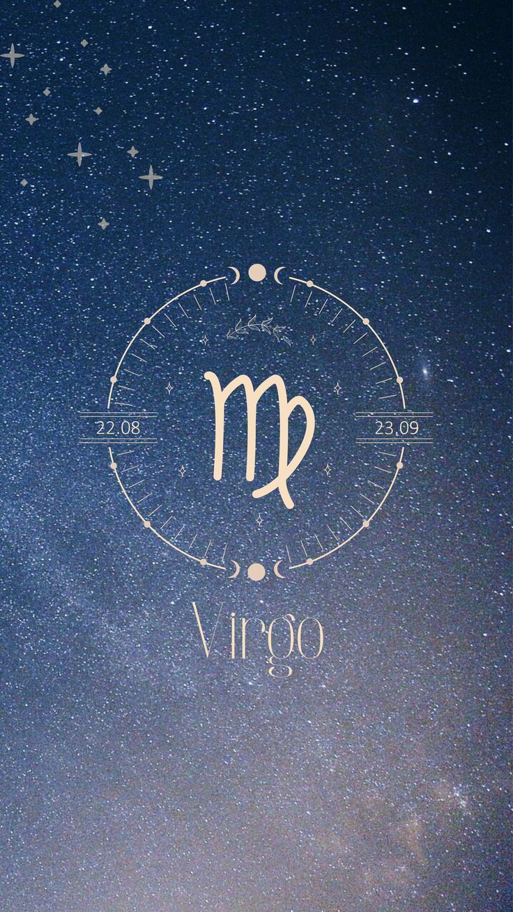 Virgo Zodiac Phone Background