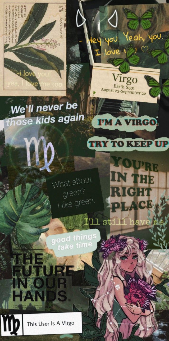 Virgo aesthetic( ´◡‿ゝ◡`)