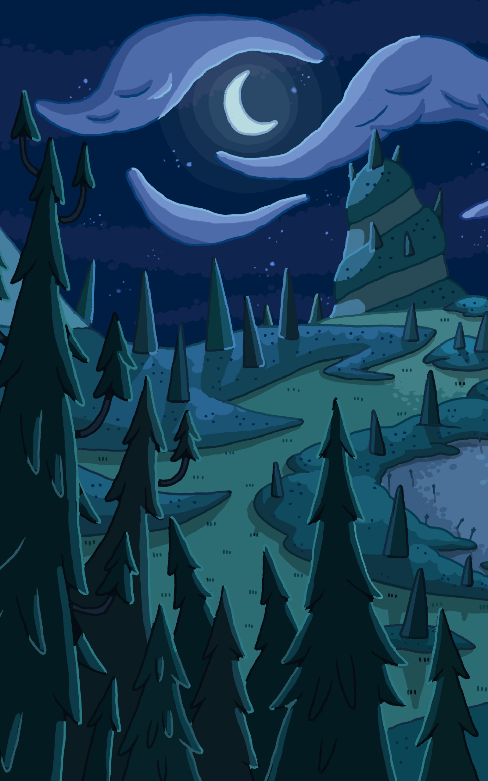 Adventure Time Phone Wallpaper