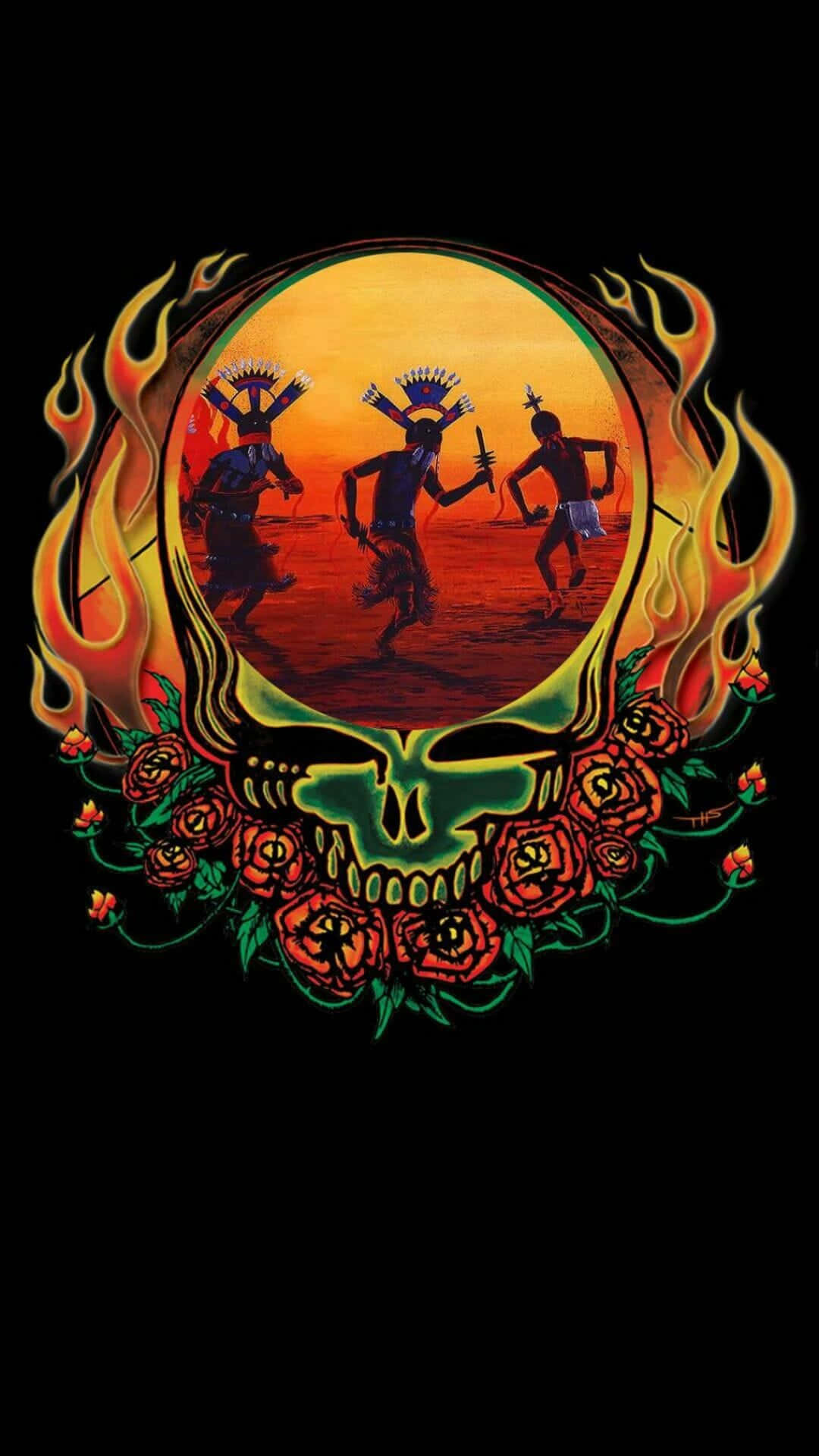 Grateful Dead iPhone Wallpaper