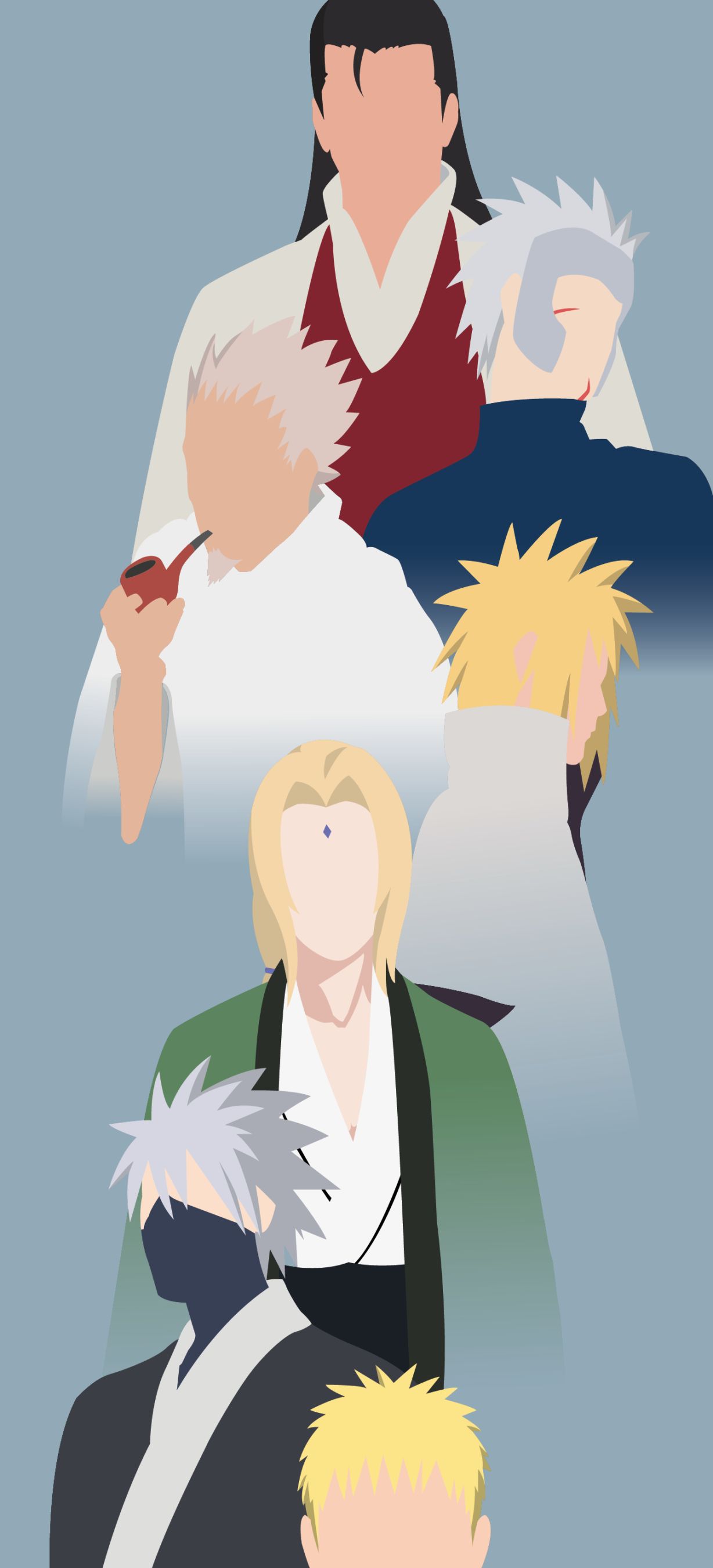 Mobile wallpaper: Anime, Naruto, Minato