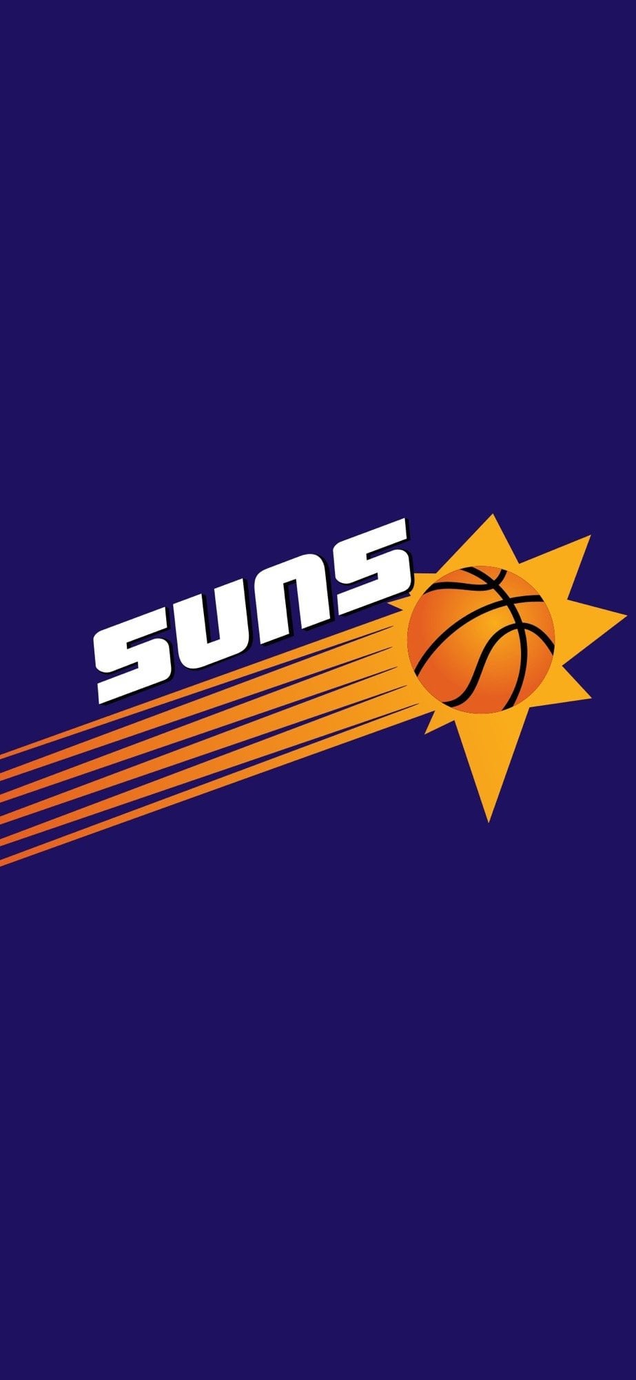 Suns new classic logo iphone wallpaper