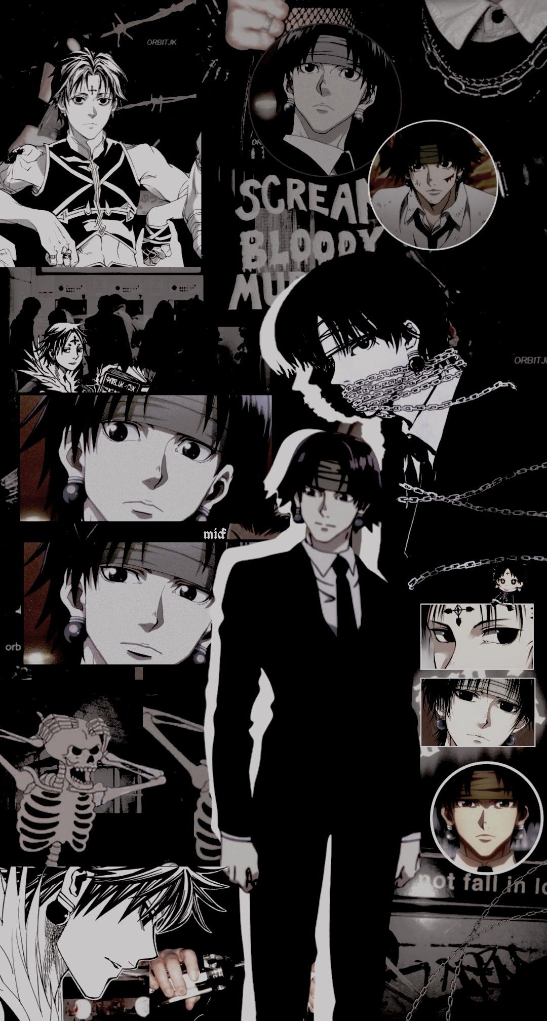 chrollo lucilfer wallpaper; made