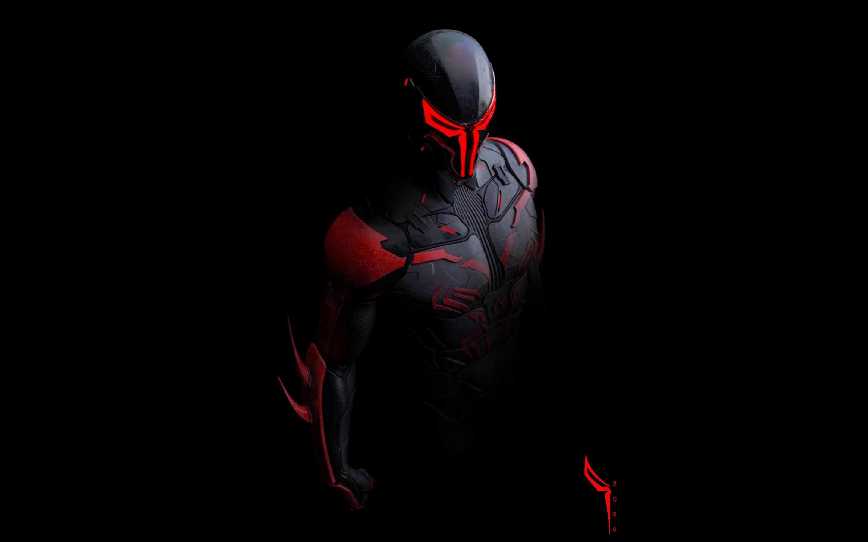 Spider Man 2099 Wallpaper 4K, Marvel