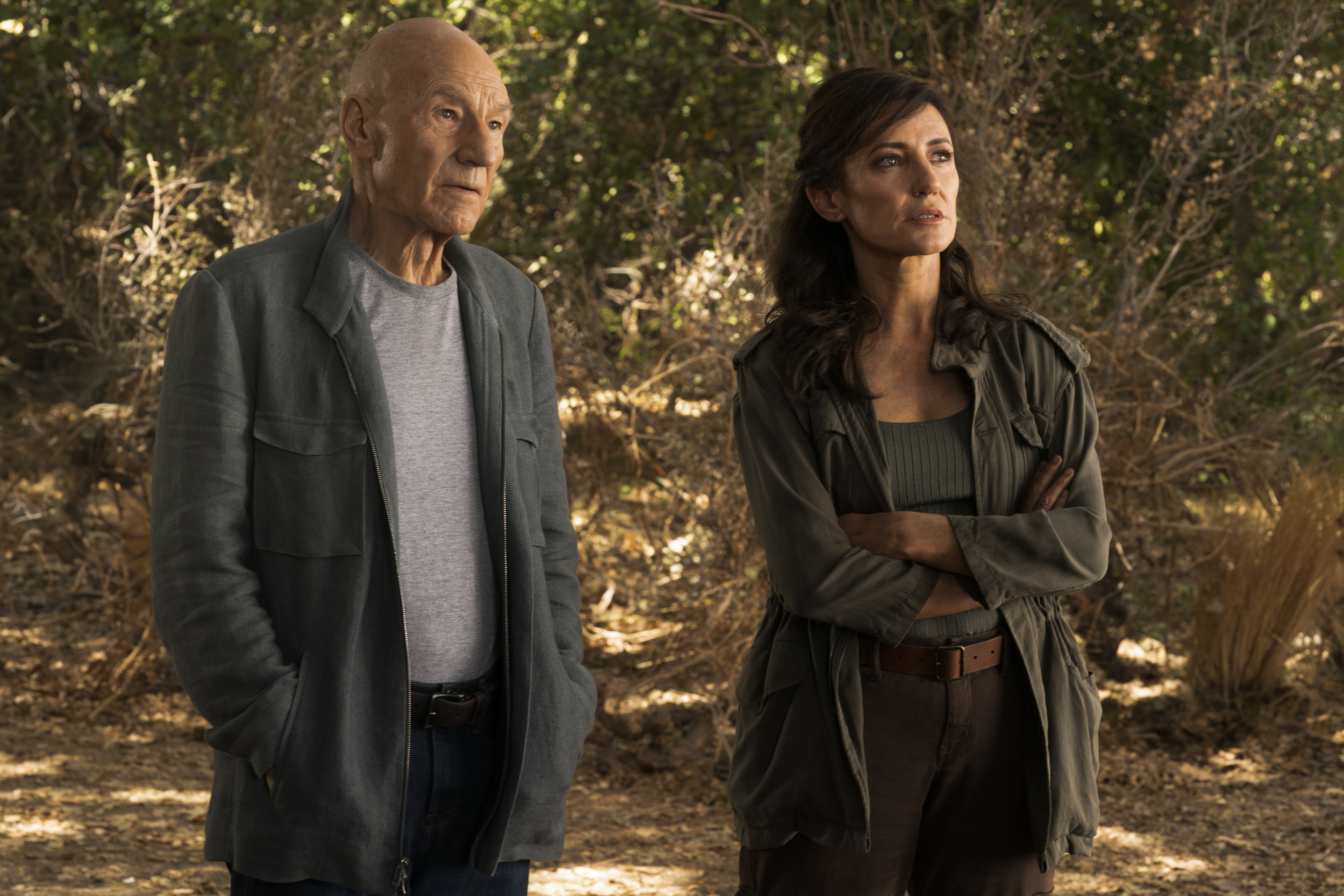 Download Orla Brady Patrick Stewart