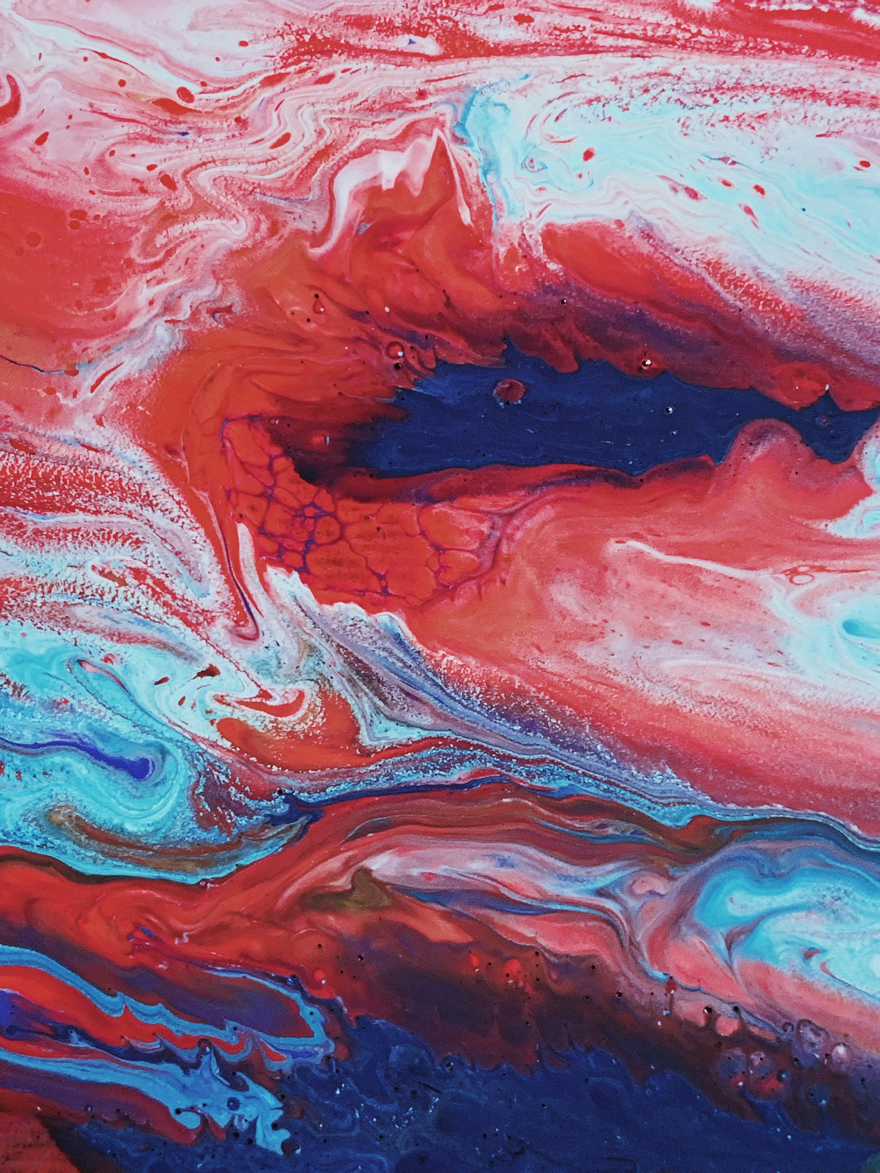 Red White And Blue Background Photo